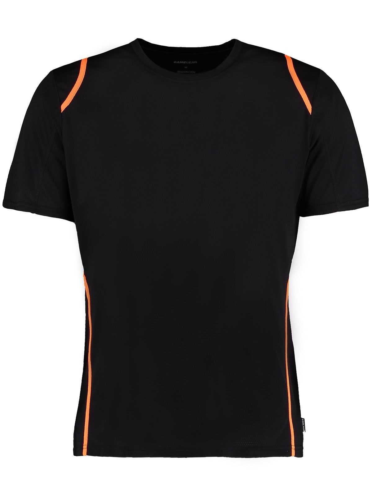 Cooltex Men Herren T-Shirt – Kustom Kit – Farbe black/fluorescent orange – individuell veredelbar