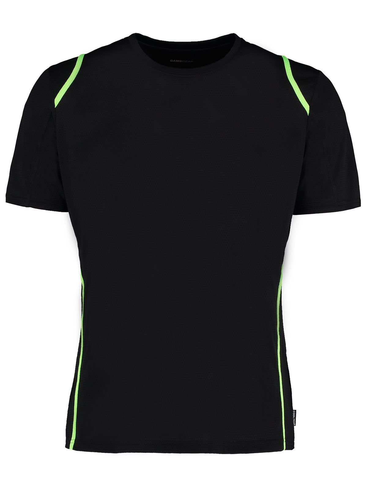 Cooltex Men Herren T-Shirt – Kustom Kit – Farbe black/fluorescent lime – individuell veredelbar