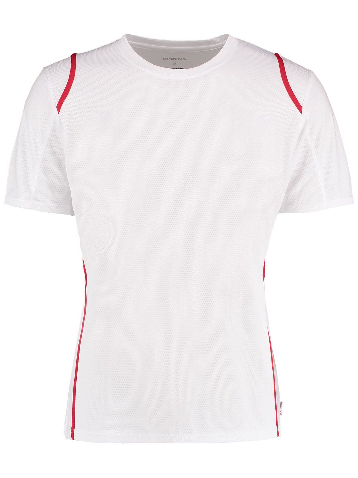 Cooltex Men Herren T-Shirt – Kustom Kit – Farbe white/red – individuell veredelbar