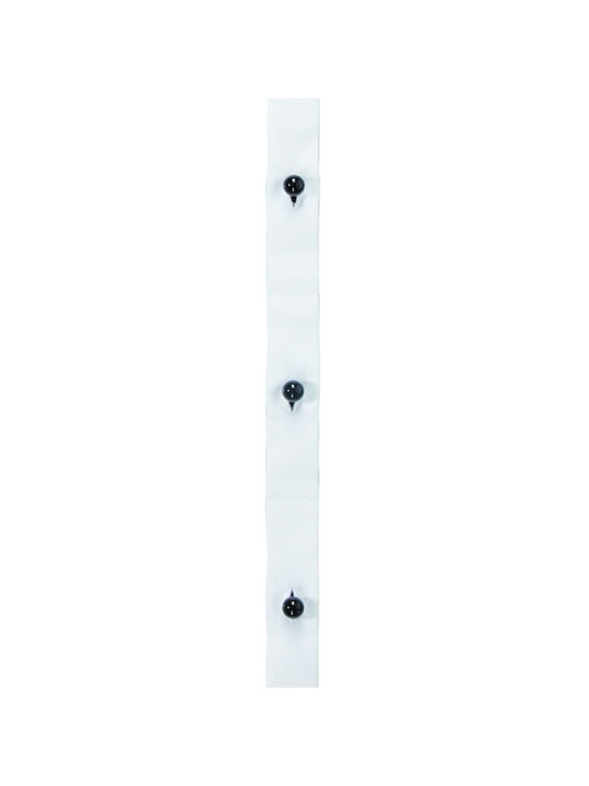 Button Strip 5-hole, 12 cm spacing Herren Gastronomie-Zubehör – Karlowsky – Farbe Weiß – individuell veredelbar