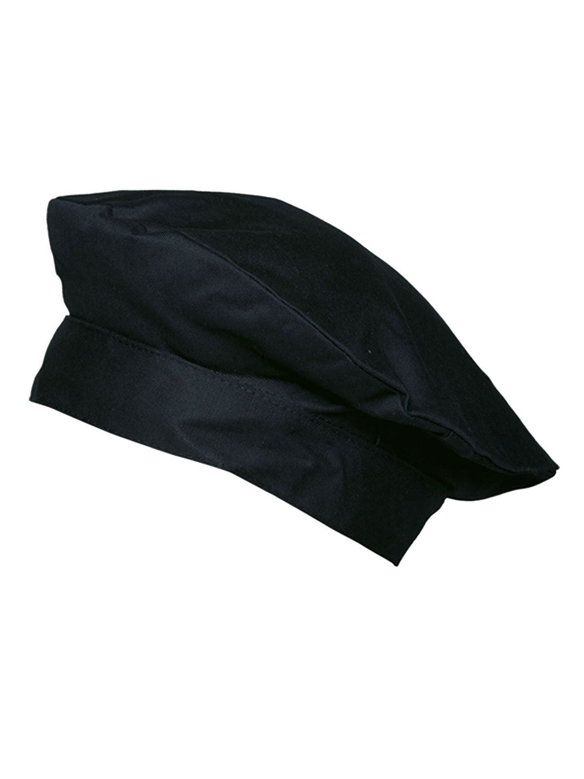 Beanie Beret Hat Luca – individuell veredelbar | LA1970 in Black