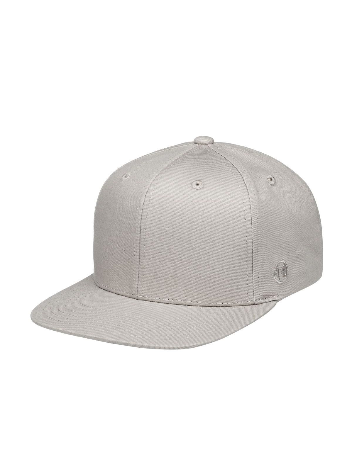 Baseball Caps Flat Cap Classic Stone Grau bestickbar und bedruckbar – LA1970