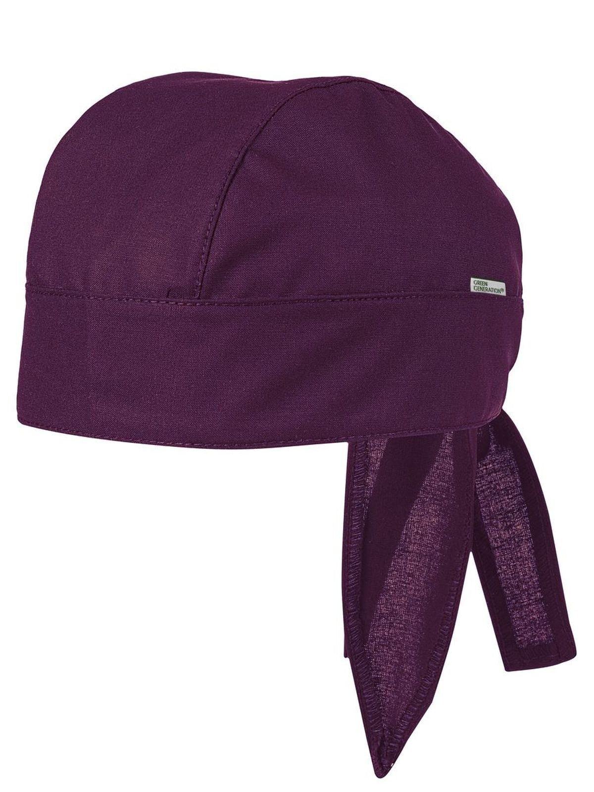 Bandanas Bandana - Essential Aubergine bestickbar und bedruckbar – LA1970