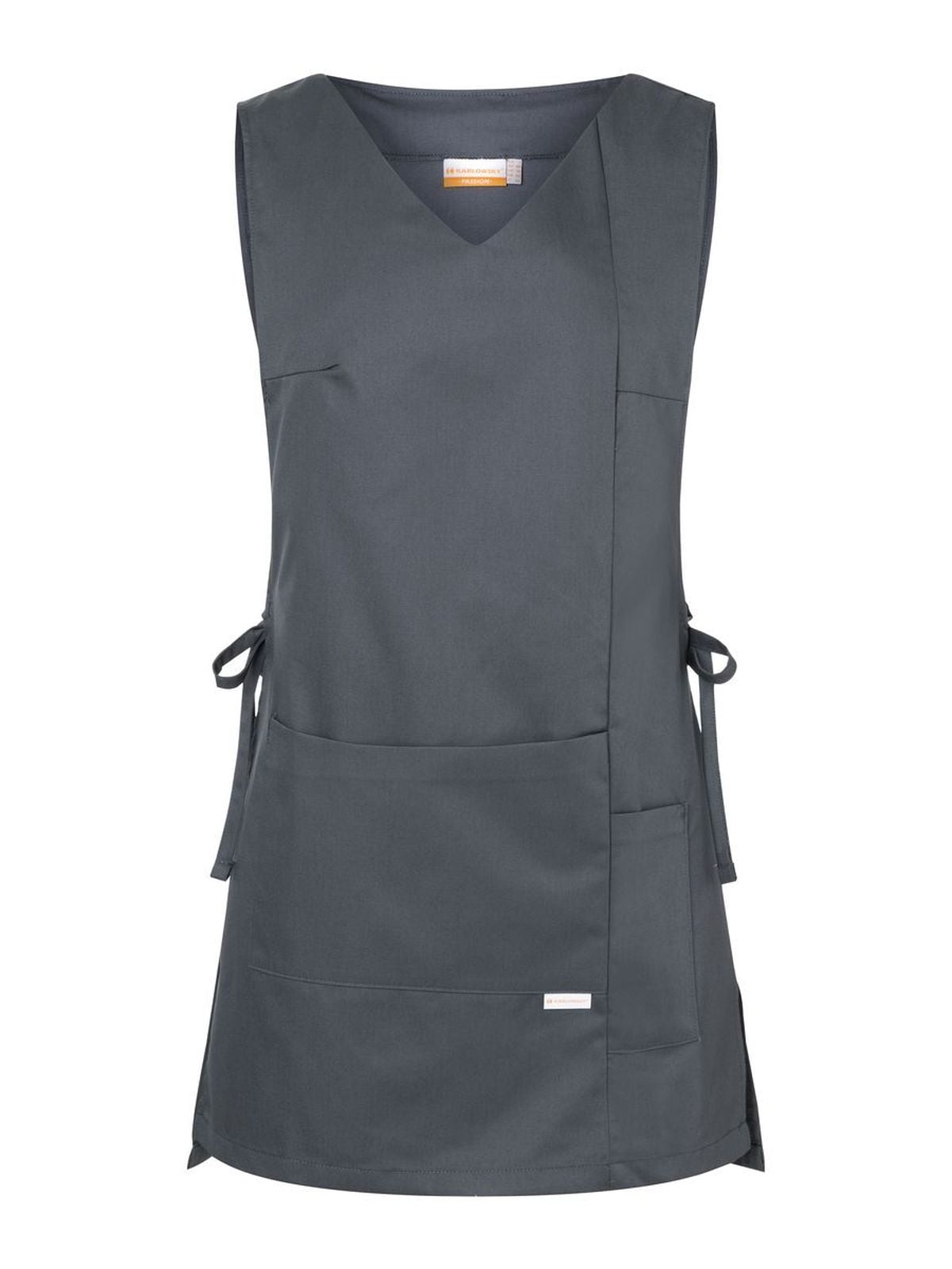 Work Smock Marilies Schürze / Kasack – Karlowsky – Farbe Anthrazit – individuell veredelbar