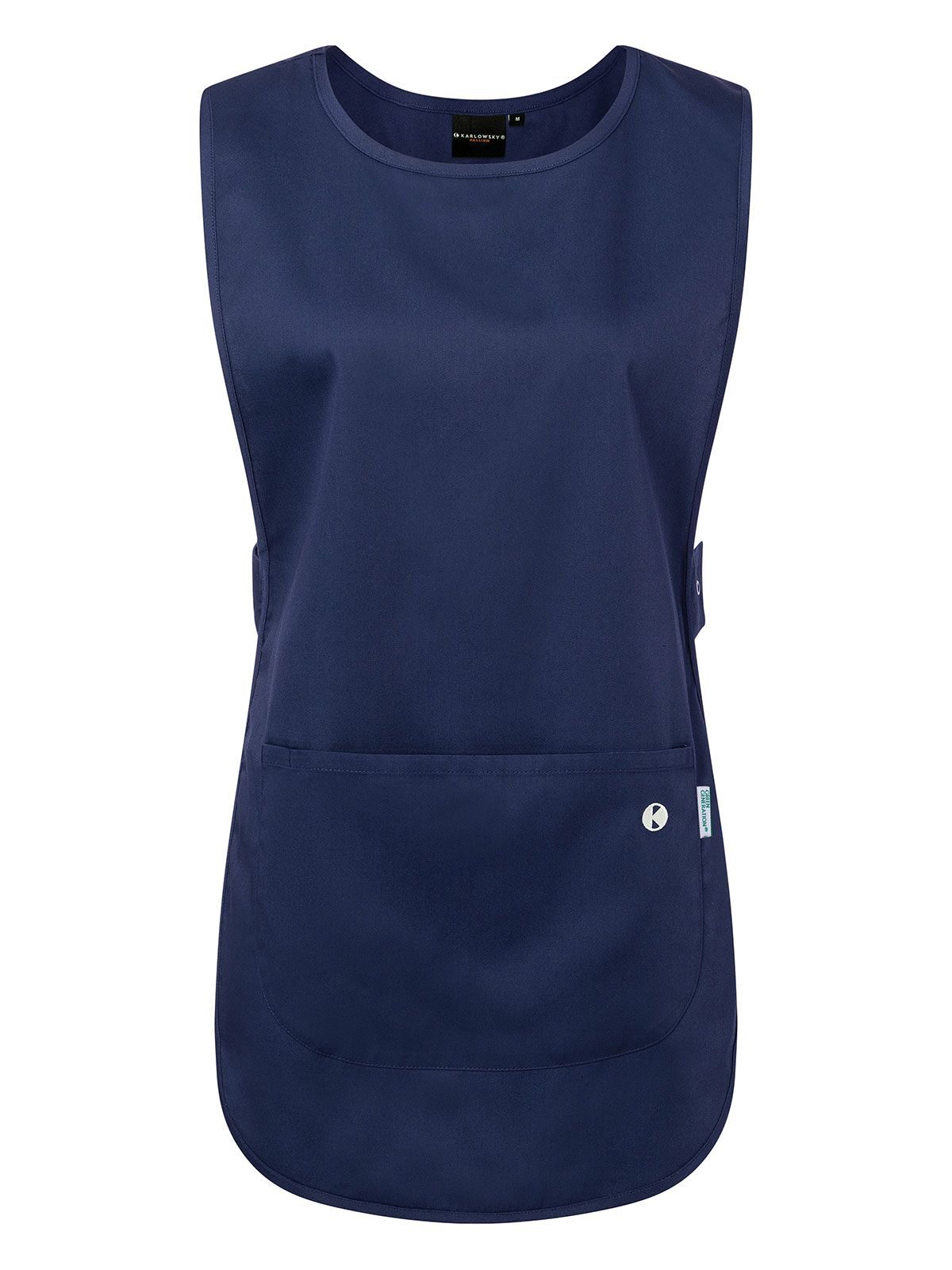 Tunic - Essential Schürze / Kasack – Karlowsky – Farbe Navy – individuell veredelbar