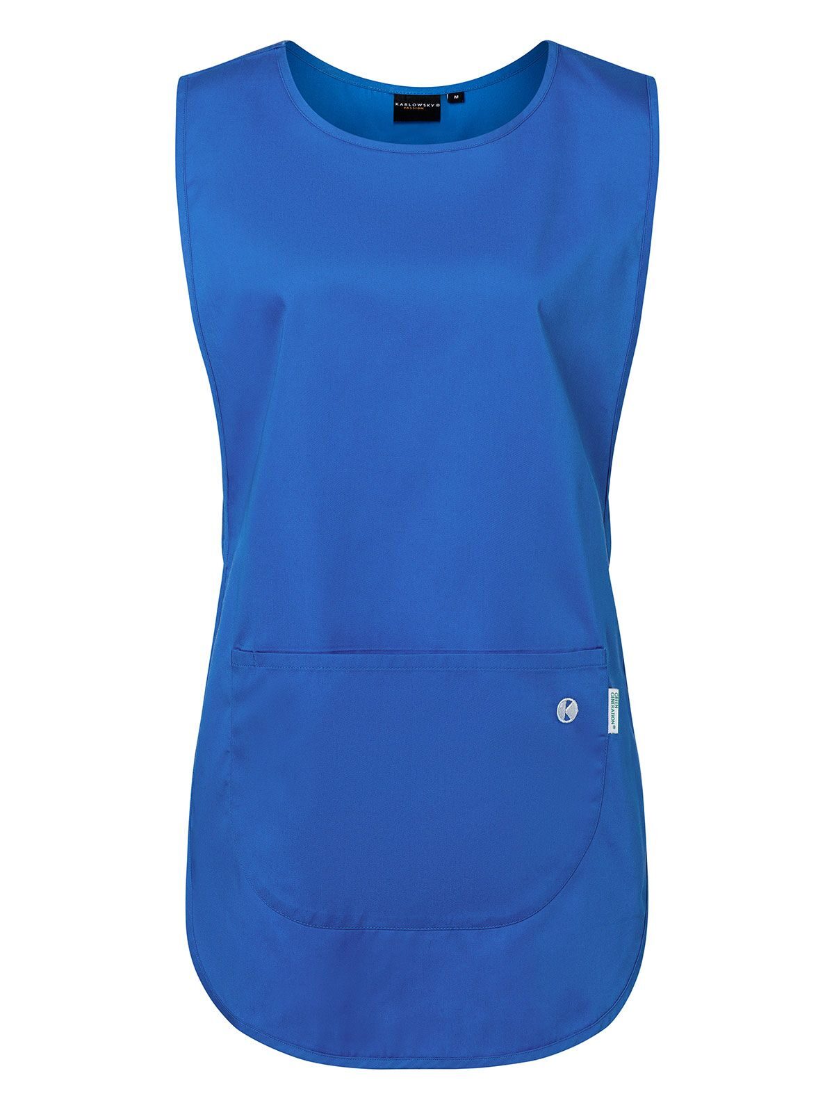 Tunic - Essential Schürze / Kasack – Karlowsky – Farbe Royalblau – individuell veredelbar