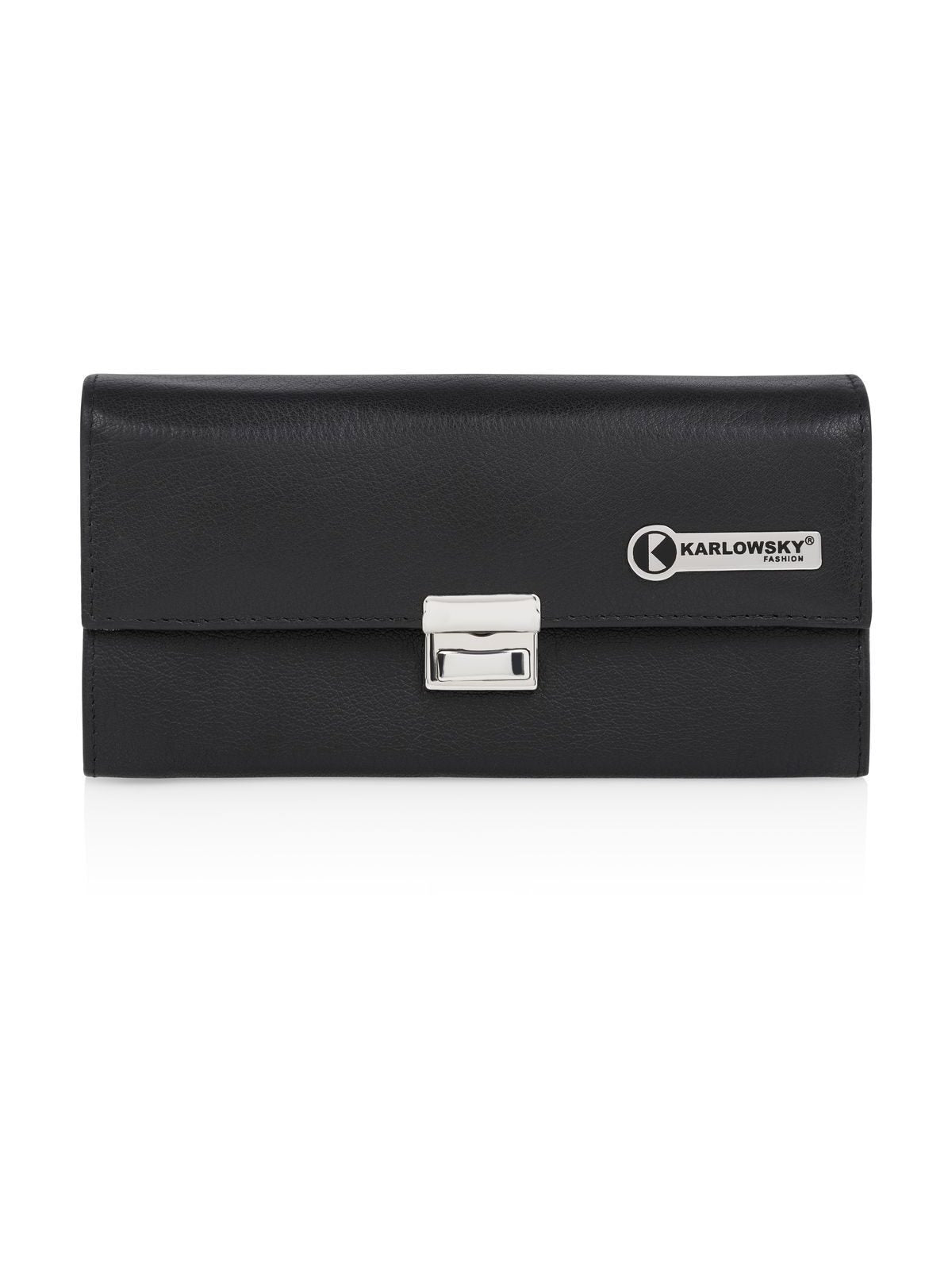 Waiter's Purse 18,2 x 10 cm Herren Tasche / Rucksack – Karlowsky – Farbe Schwarz – individuell veredelbar