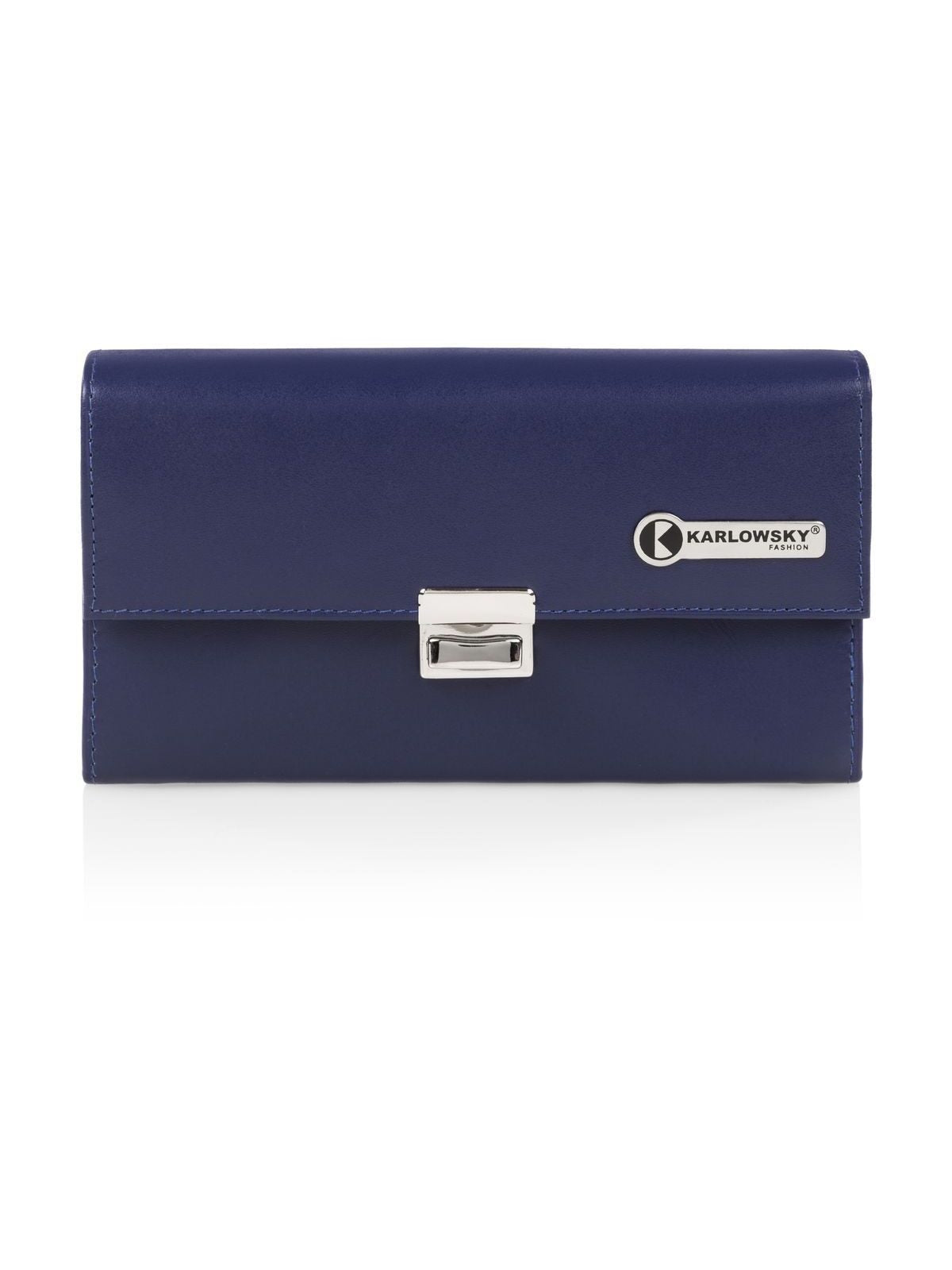 Waiter's Purse 18,2 x 10 cm Herren Tasche / Rucksack – Karlowsky – Farbe Blau – individuell veredelbar