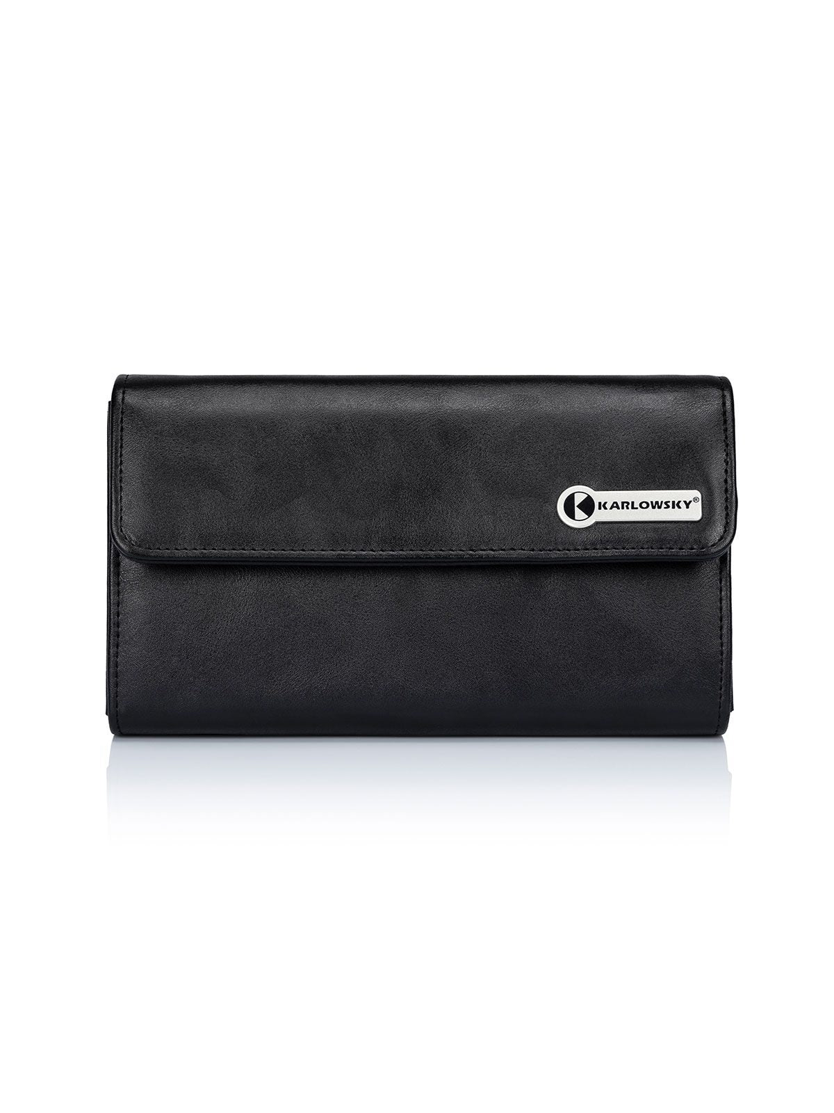 Waiter's Wallet with press stud Herren Gastronomie-Zubehör – Karlowsky – Farbe Schwarz – individuell veredelbar