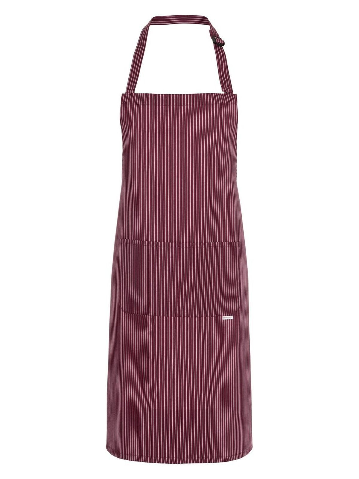Bib Apron Carlo 70 x 90 cm Schürze / Kasack – Karlowsky – Farbe Bordeaux – individuell veredelbar