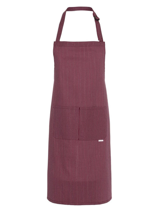Bib Apron Carlo 70 x 90 cm Schürze / Kasack – Karlowsky – Farbe Bordeaux – individuell veredelbar