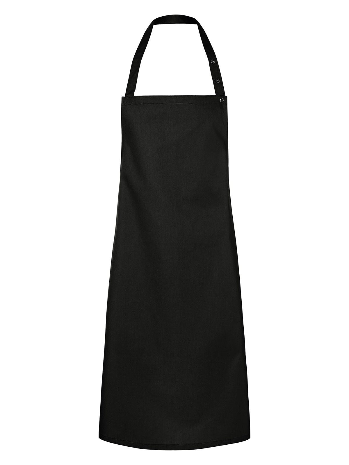 Bib Apron Santorini 75 x 95 cm Schürze / Kasack – Karlowsky – Farbe Schwarz – individuell veredelbar