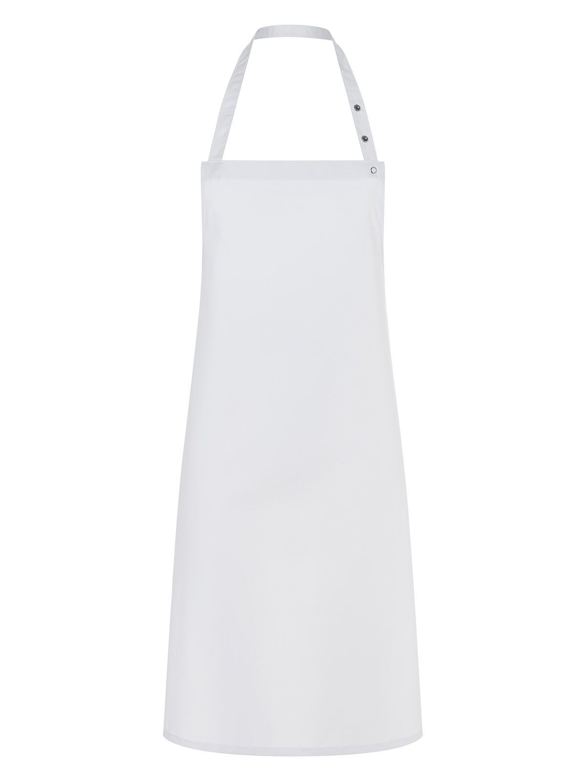 Bib Apron Santorini 75 x 95 cm Schürze / Kasack – Karlowsky – Farbe Weiß – individuell veredelbar