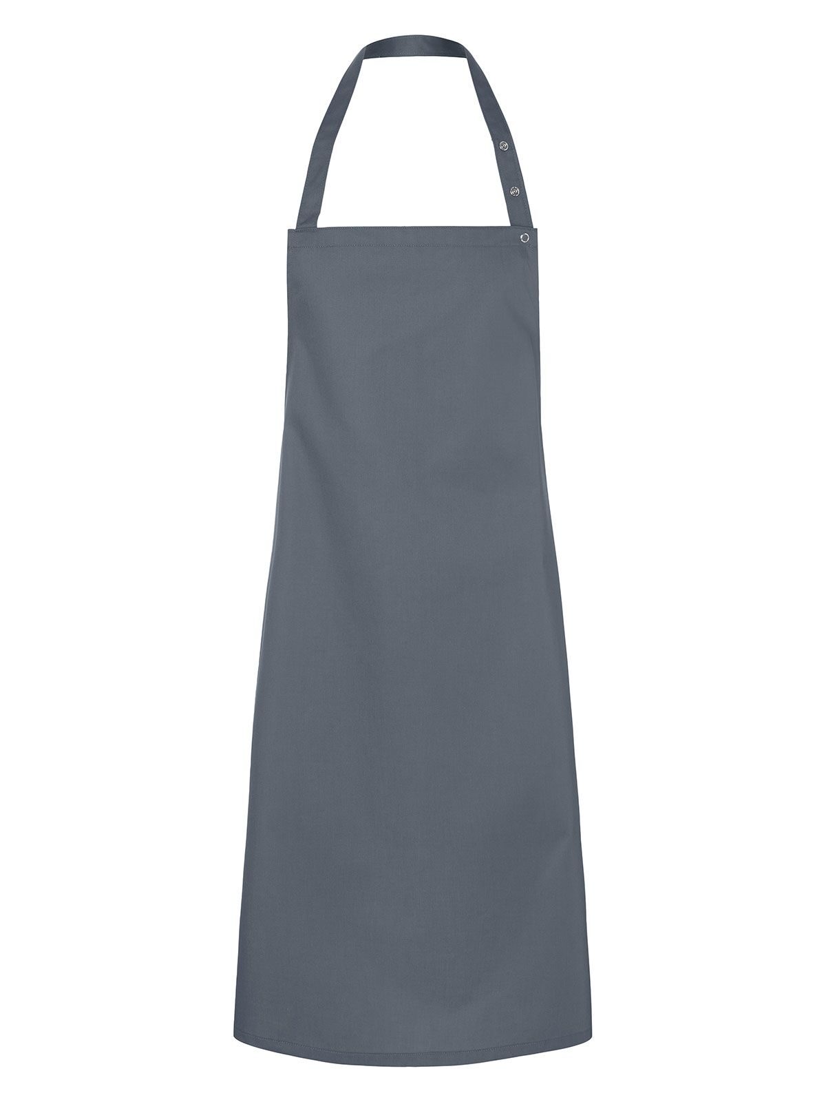 Bib Apron Santorini 75 x 95 cm Schürze / Kasack – Karlowsky – Farbe Anthrazit – individuell veredelbar
