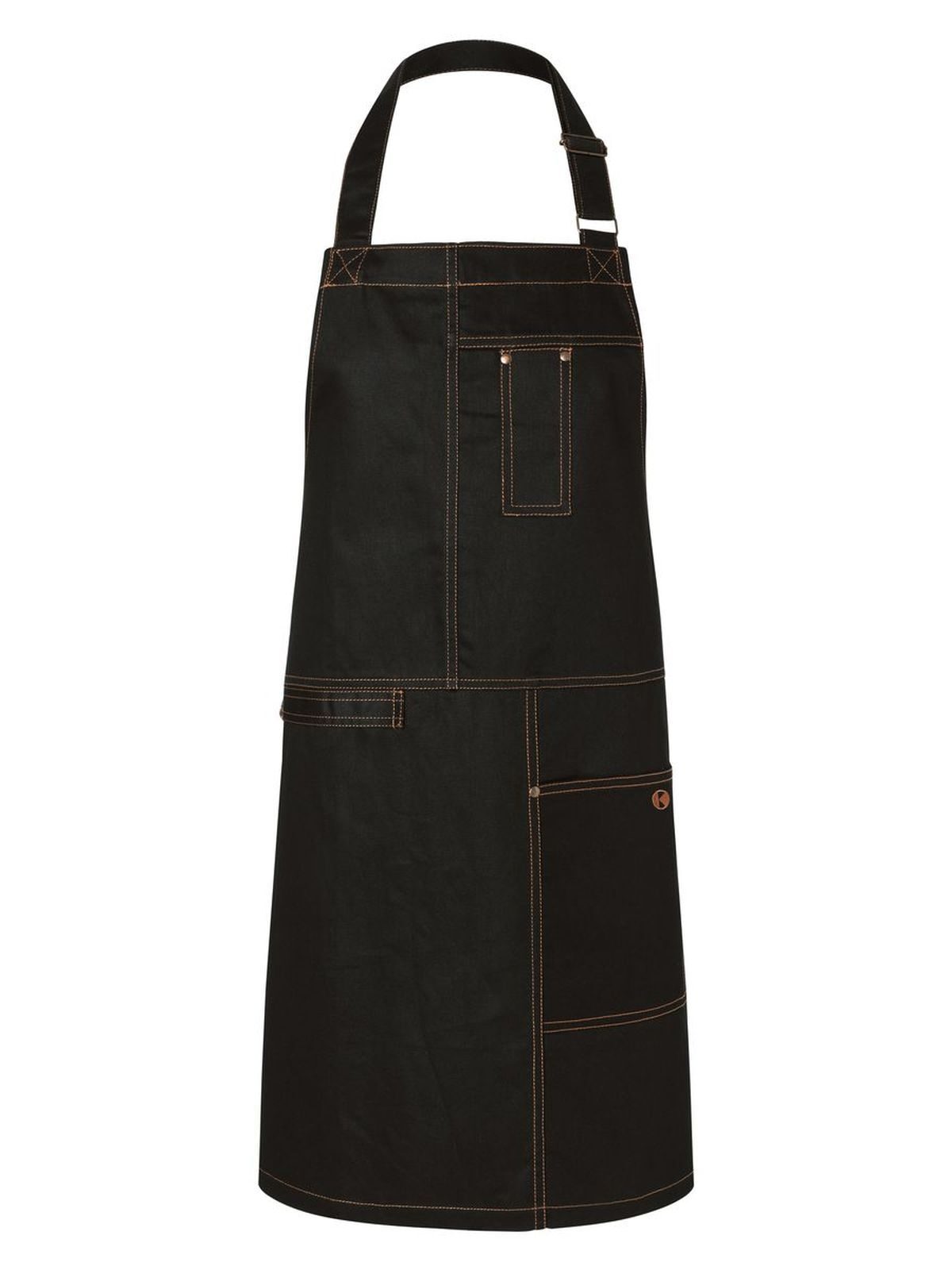 Bib Apron Urban Casual Style Schürze / Kasack – Karlowsky – Farbe Schwarz – individuell veredelbar