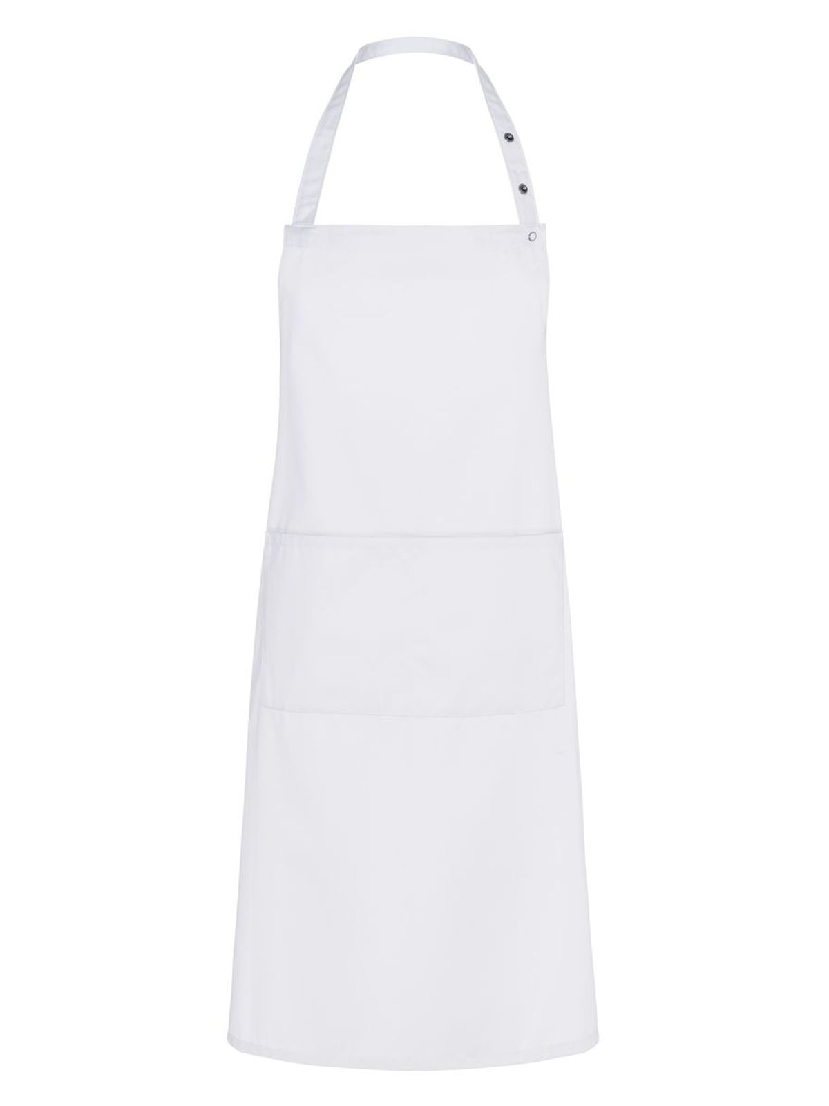 Bib Apron Teneriffa 75 x 95 cm Herren Schürze / Kasack – Karlowsky – Farbe Weiß – individuell veredelbar