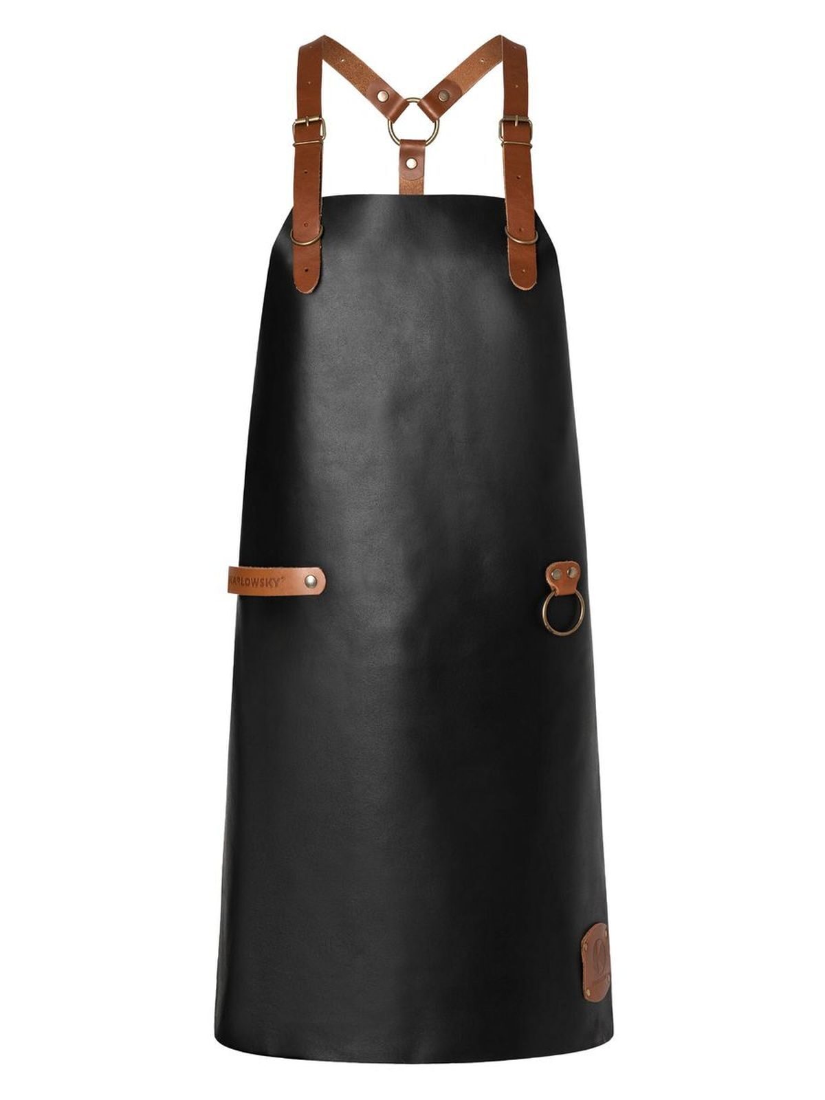 Bib Apron Teneriffa Herren Schürze / Kasack – Karlowsky – Farbe Schwarz – individuell veredelbar