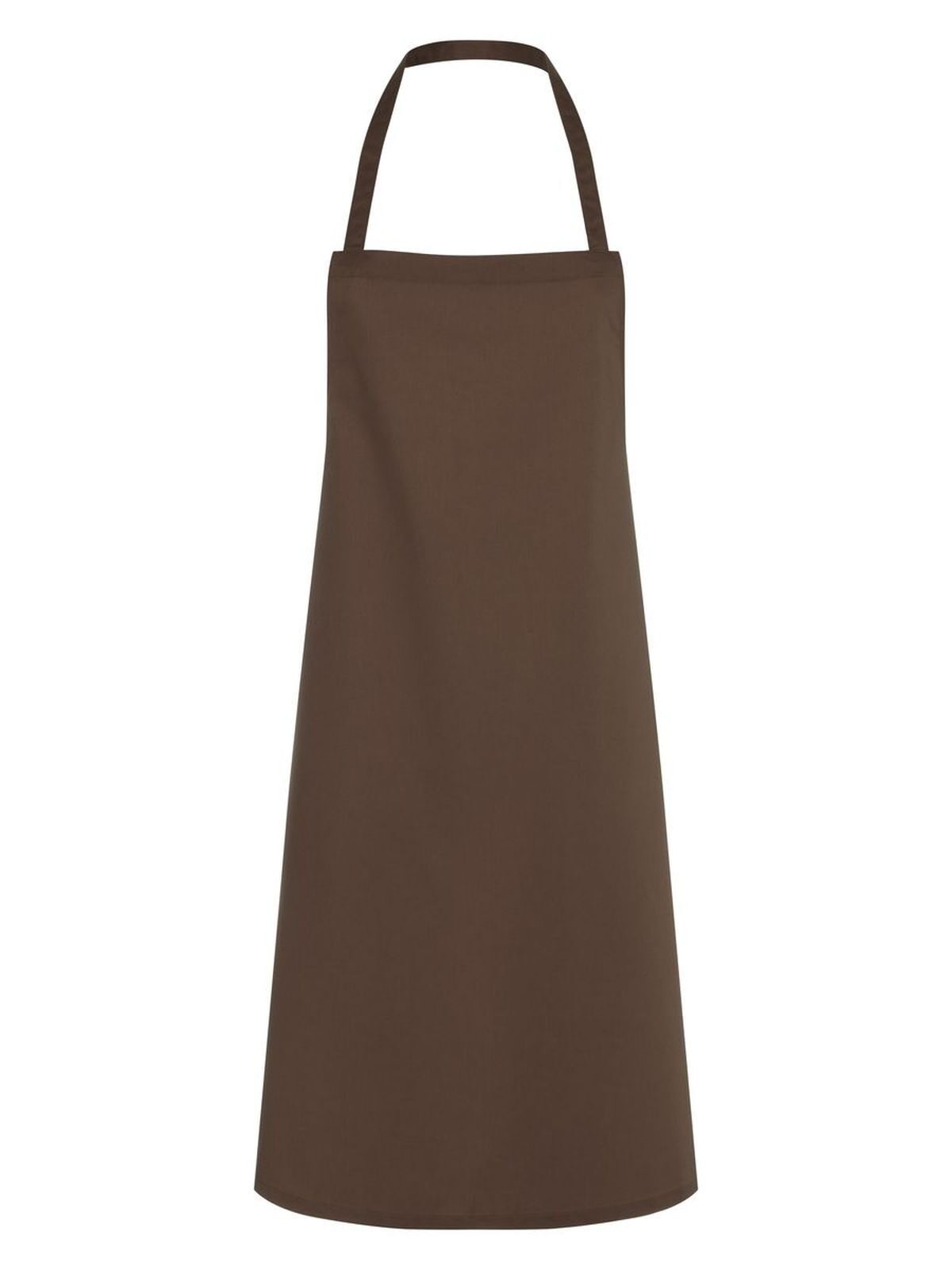 Bib Apron Faro 75 x 95 cm Schürze / Kasack – Karlowsky – Farbe Light-Brown – individuell veredelbar