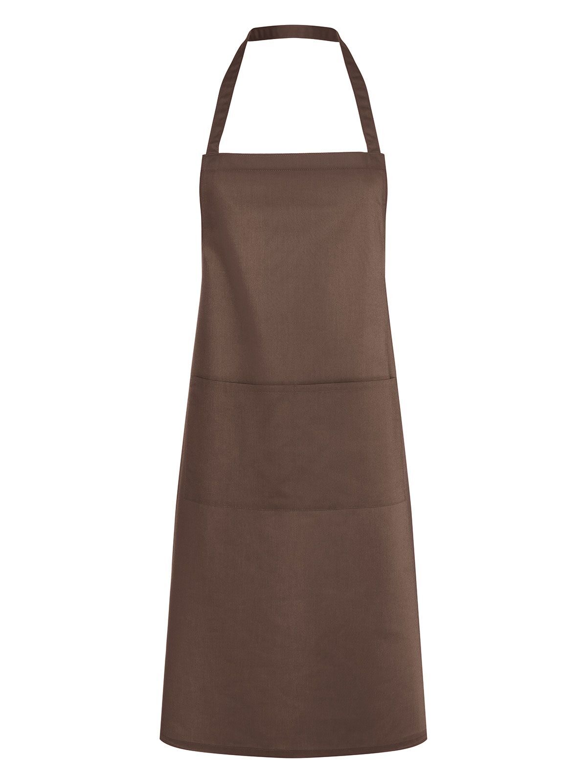 Bib Apron Denmark 75 x 95 cm Schürze / Kasack – Karlowsky – Farbe Light-Brown – individuell veredelbar