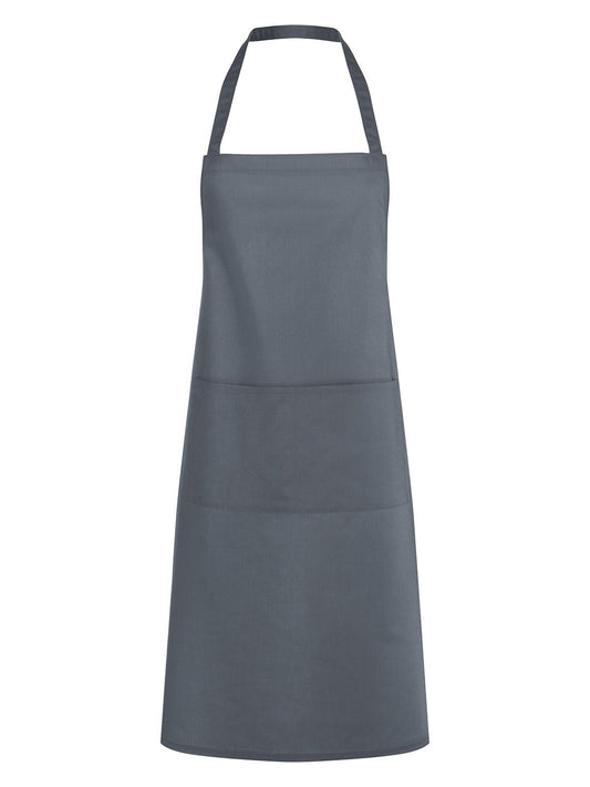 Bib Apron Denmark 75 x 95 cm Schürze / Kasack – Karlowsky – Farbe Anthrazit – individuell veredelbar