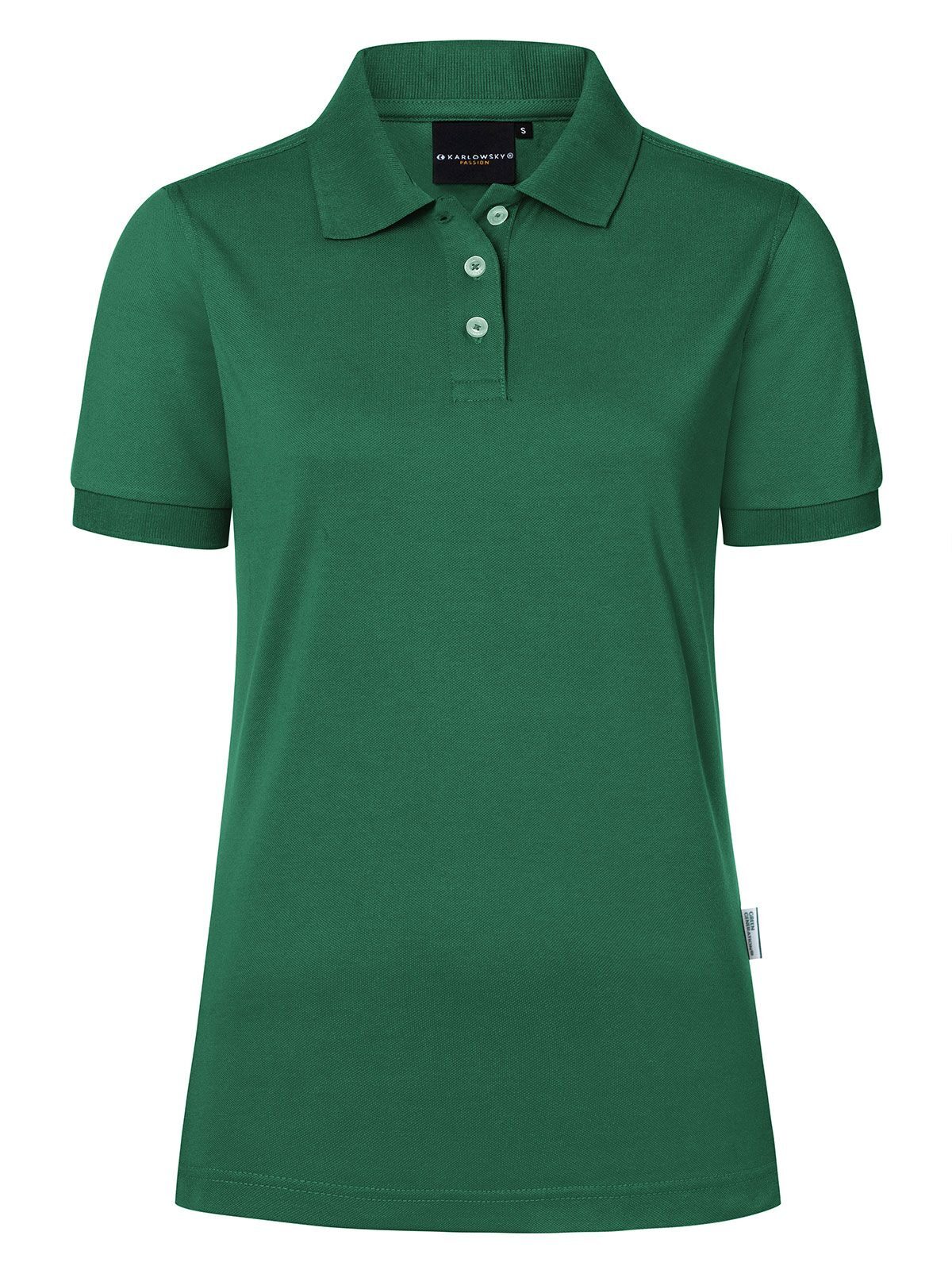 Ladies' Workwear Damen Poloshirt – Karlowsky – Farbe Waldgrün – individuell veredelbar