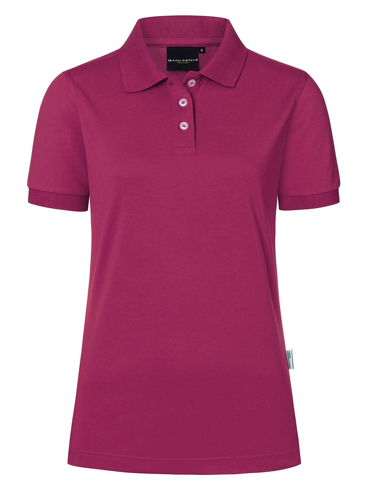 Ladies' Workwear Damen Poloshirt – Karlowsky – Farbe Fuchsia – individuell veredelbar