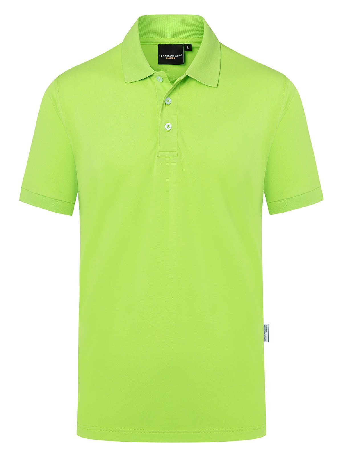 Workwear Herren Poloshirt – Karlowsky – Farbe Kiwi – individuell veredelbar