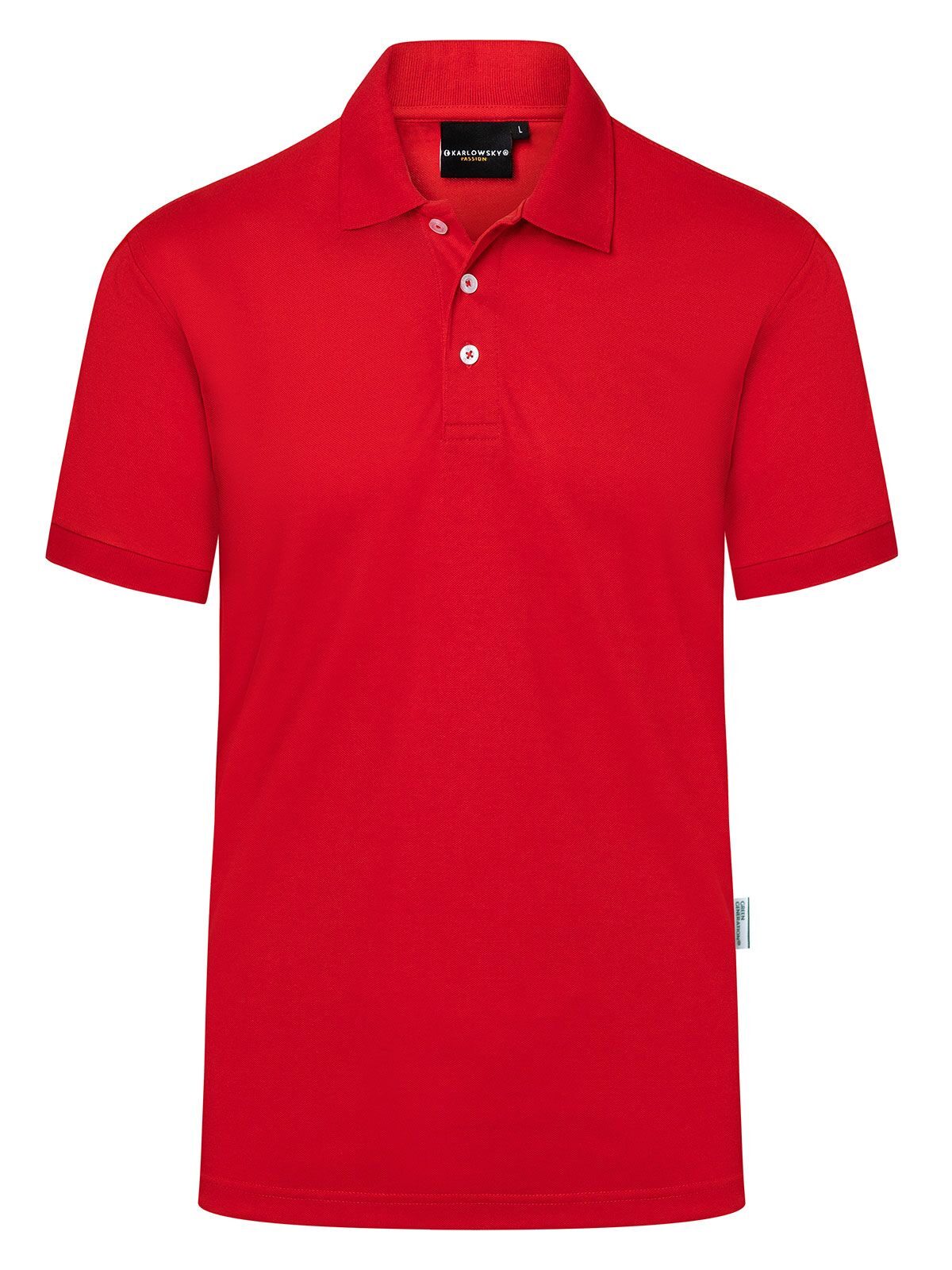 Workwear Herren Poloshirt – Karlowsky – Farbe Rot – individuell veredelbar