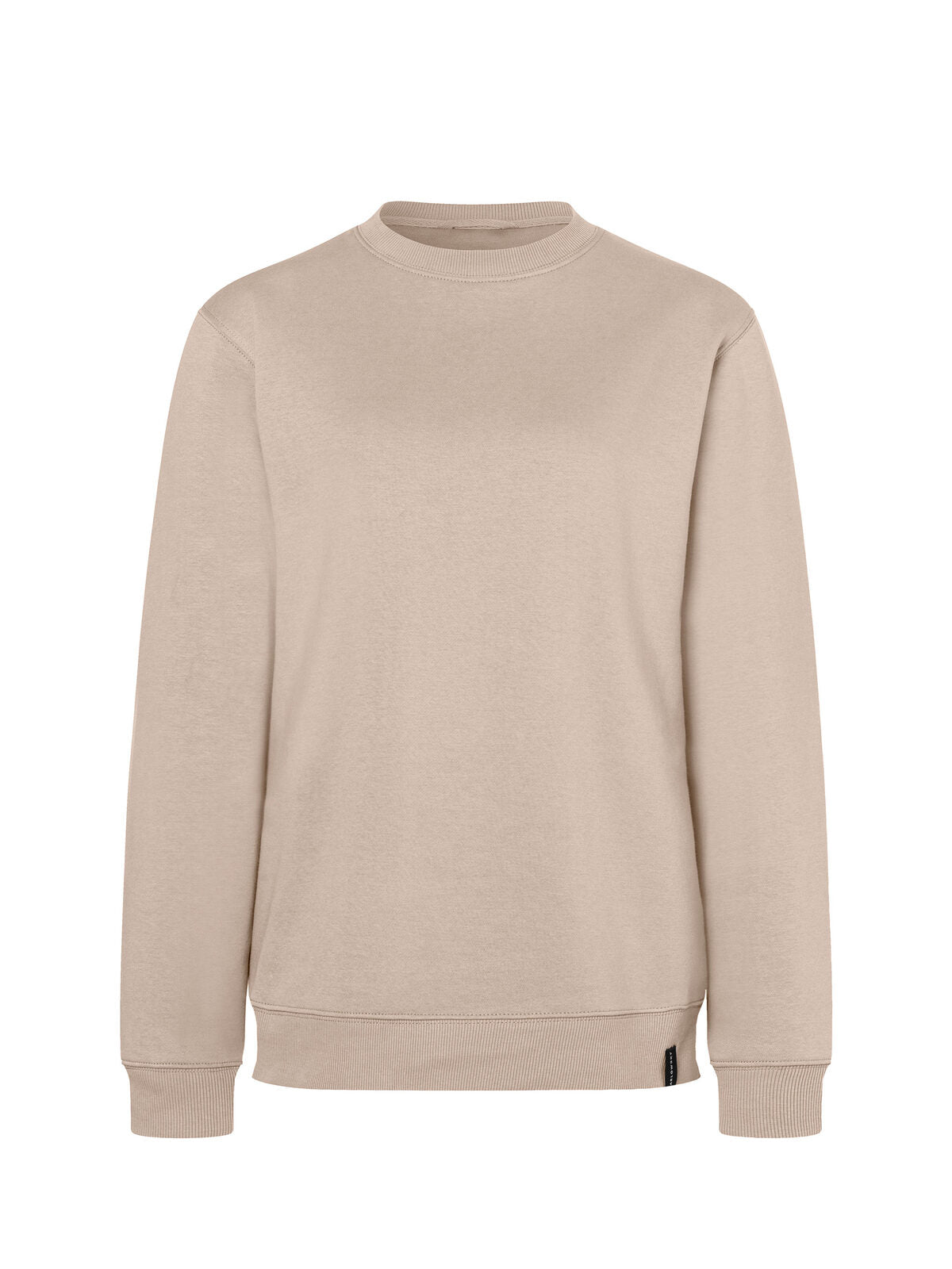 Felpa da lavoro da donna Damen Sweatshirt / Hoodie – Karlowsky – Farbe Sand – individuell veredelbar