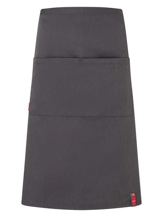 Grembiule Bistrot Stile Denim ROCK CHEF®-Stage2 Herren Schürze / Kasack – Karlowsky – Farbe Vintage Black – individuell veredelbar