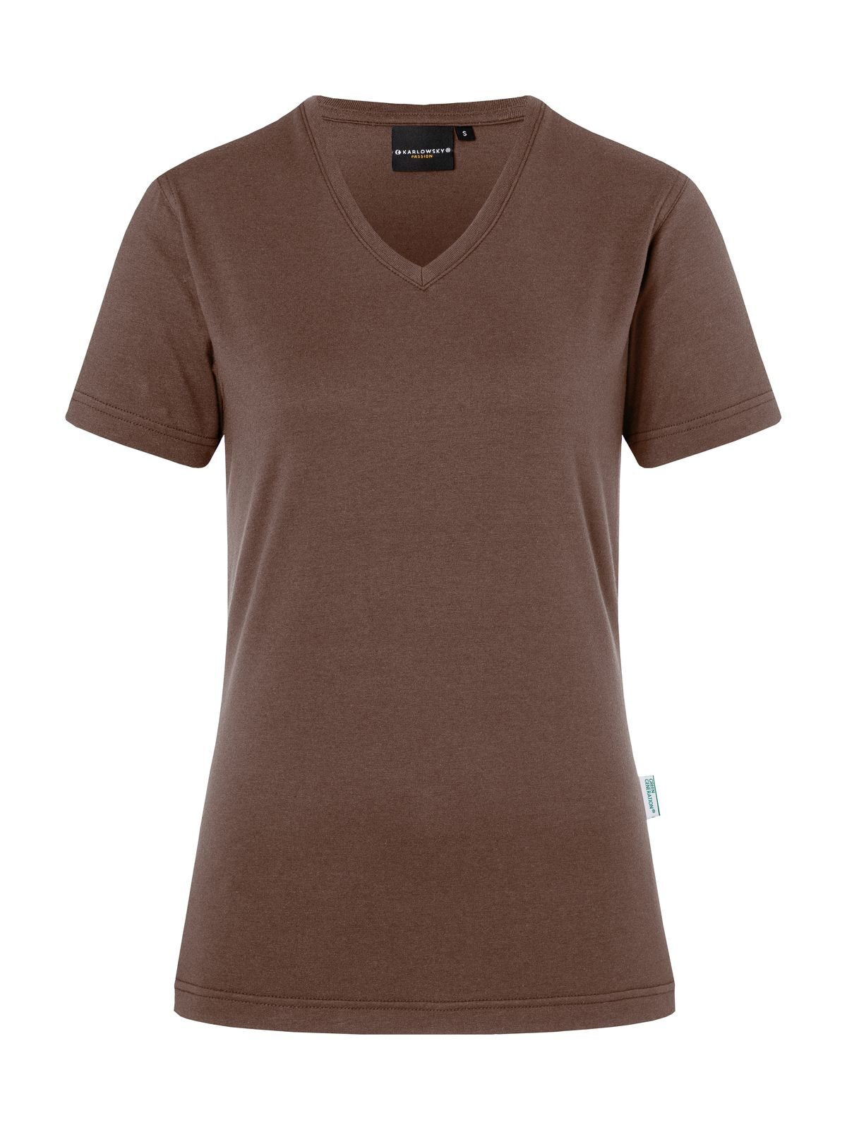 Ladies' Workwear Damen T-Shirt – Karlowsky – Farbe Light-Brown – individuell veredelbar