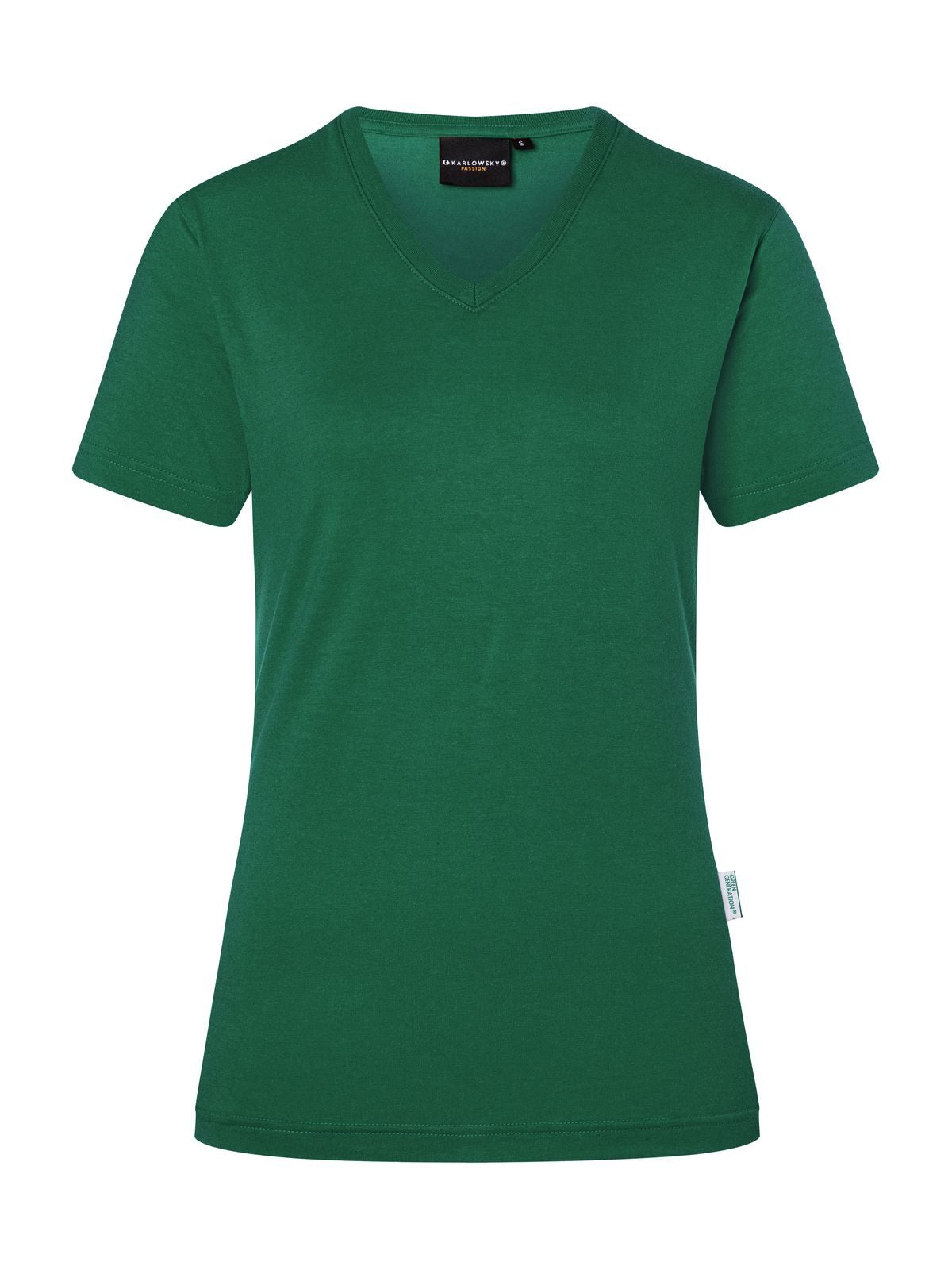 Ladies' Workwear Damen T-Shirt – Karlowsky – Farbe Waldgrün – individuell veredelbar