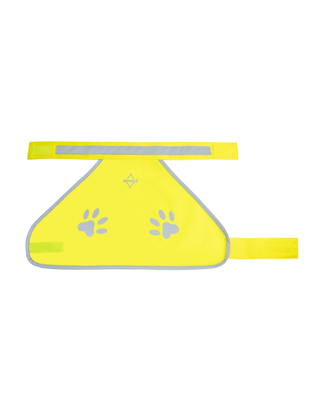 for Dogs Herren Warnweste / Sicherheitsweste – Korntex – Farbe Gelb – individuell veredelbar