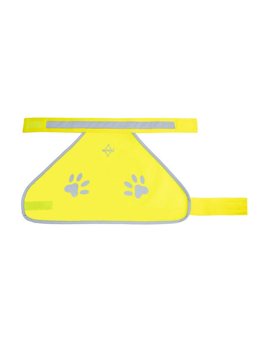 for Dogs Herren Warnweste / Sicherheitsweste – Korntex – Farbe Gelb – individuell veredelbar