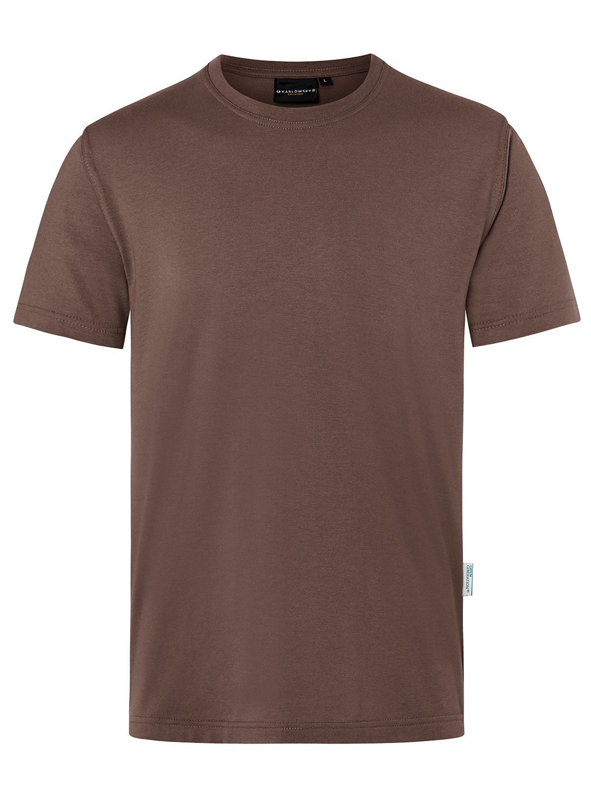 Workwear Herren T-Shirt – Karlowsky – Farbe Light-Brown – individuell veredelbar
