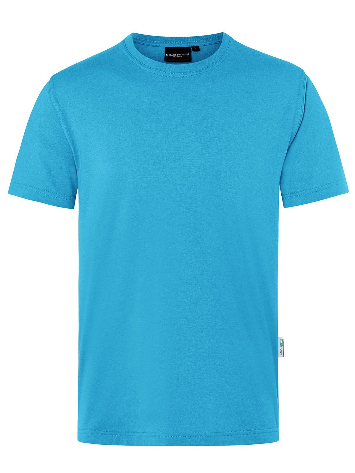 Workwear Herren T-Shirt – Karlowsky – Farbe Pacific Blue – individuell veredelbar