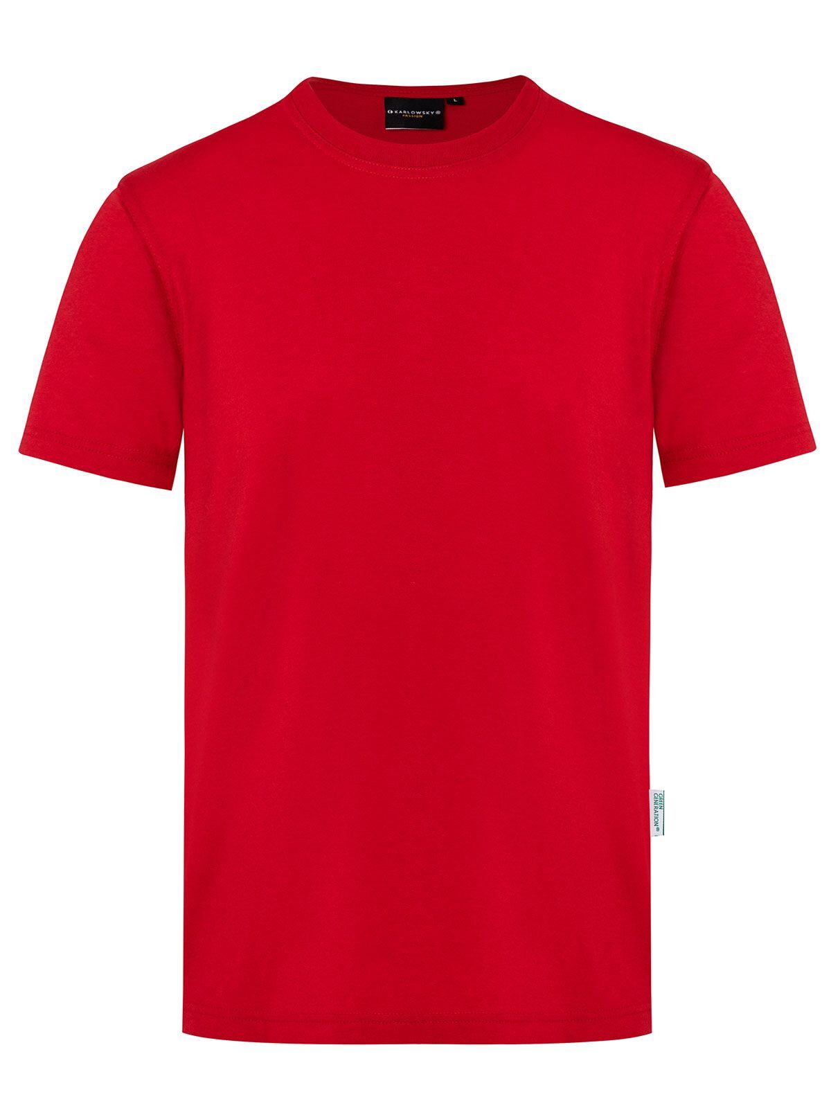 Workwear Herren T-Shirt – Karlowsky – Farbe Rot – individuell veredelbar