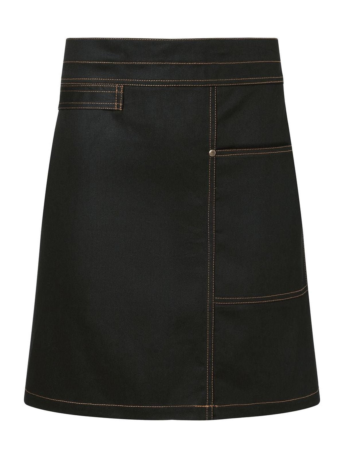 Waist Apron Urban Casual Style Schürze / Kasack – Karlowsky – Farbe Schwarz – individuell veredelbar