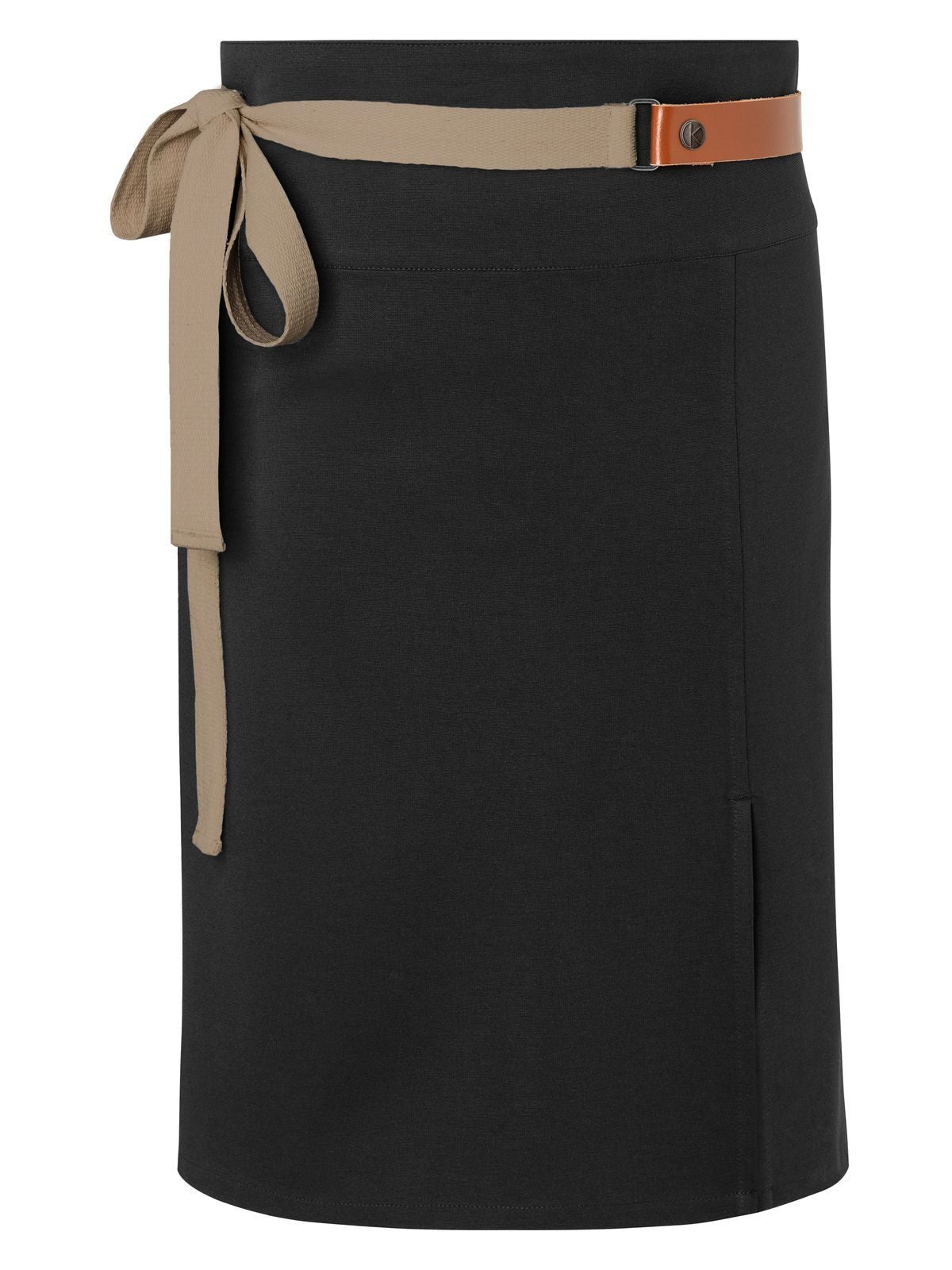 Waist-Apron Green Generation Made of Recycled Plastic Herren Schürze / Kasack – Karlowsky – Farbe Schwarz – individuell veredelbar