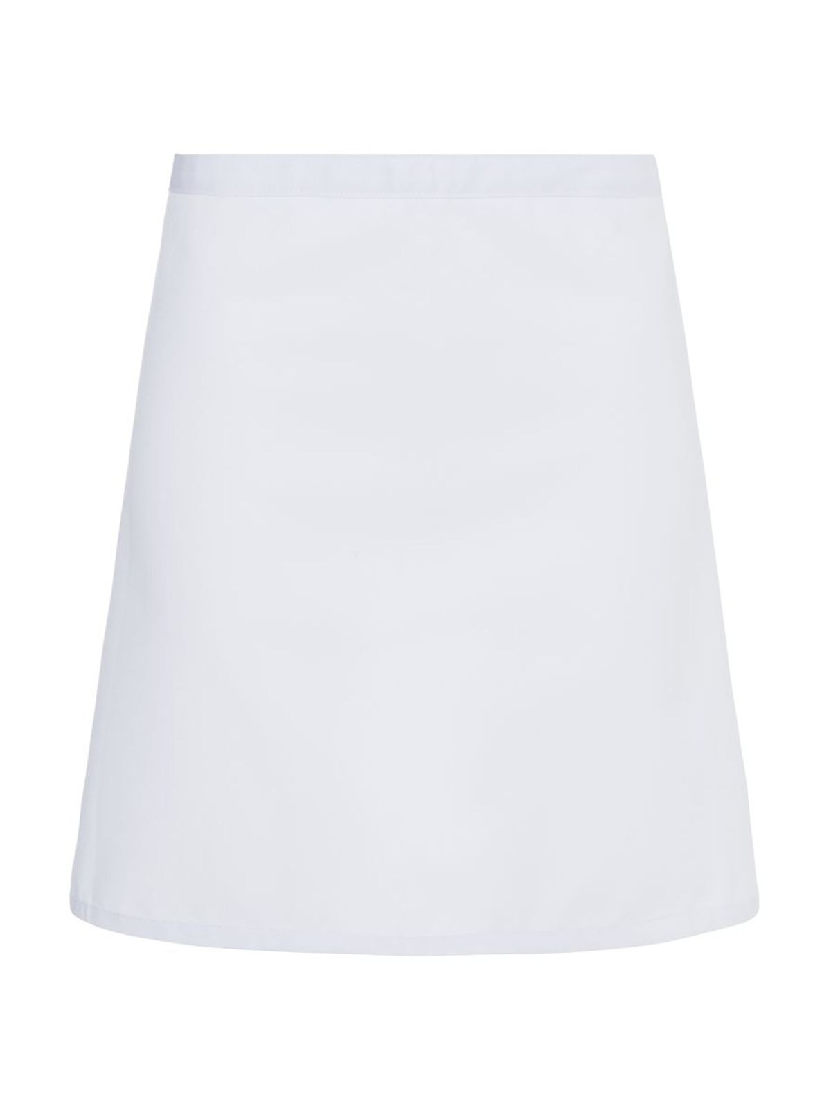 Waist Apron Paris 90 x 50 cm Herren Schürze / Kasack – Karlowsky – Farbe Weiß – individuell veredelbar