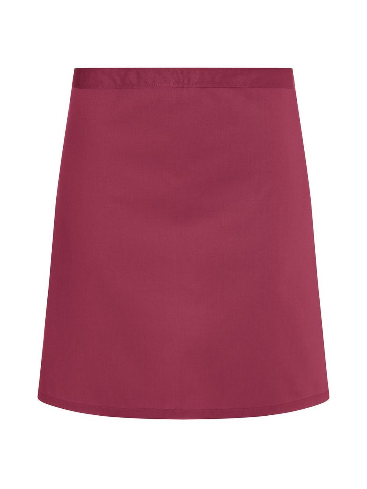 Waist Apron Paris 90 x 50 cm Herren Schürze / Kasack – Karlowsky – Farbe Bordeaux – individuell veredelbar