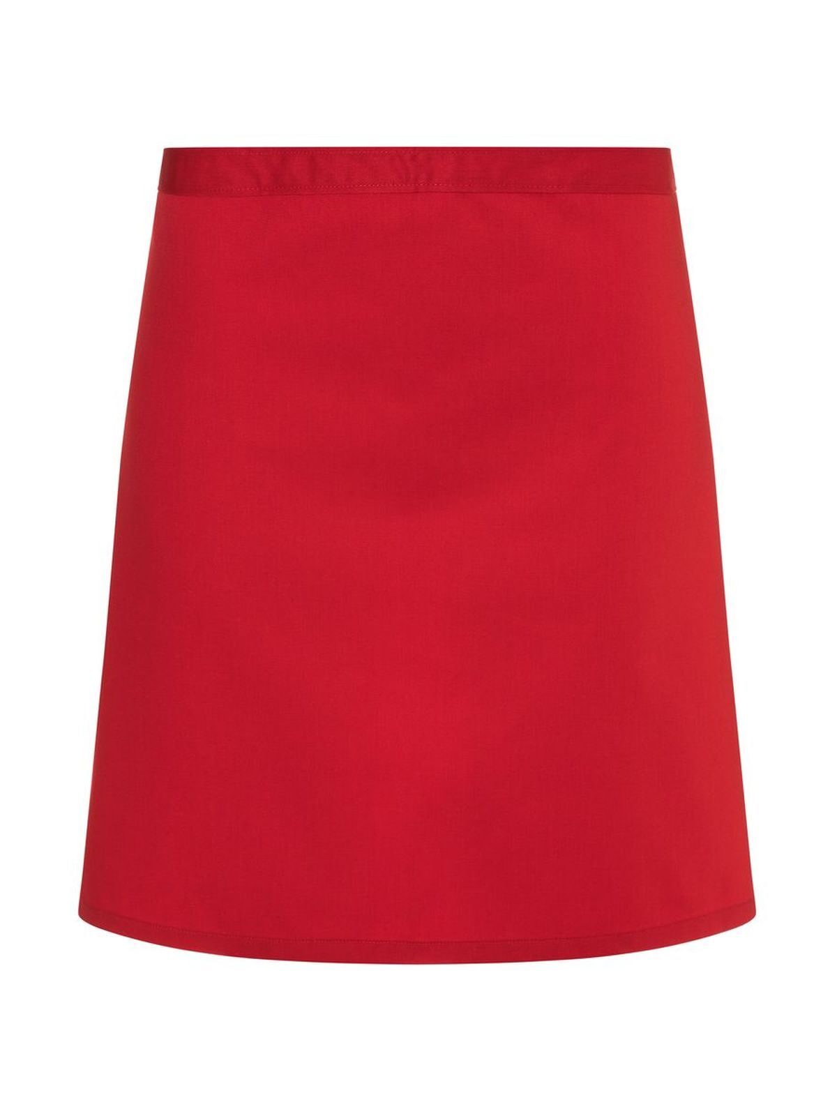 Waist Apron Paris 90 x 50 cm Herren Schürze / Kasack – Karlowsky – Farbe Rot – individuell veredelbar