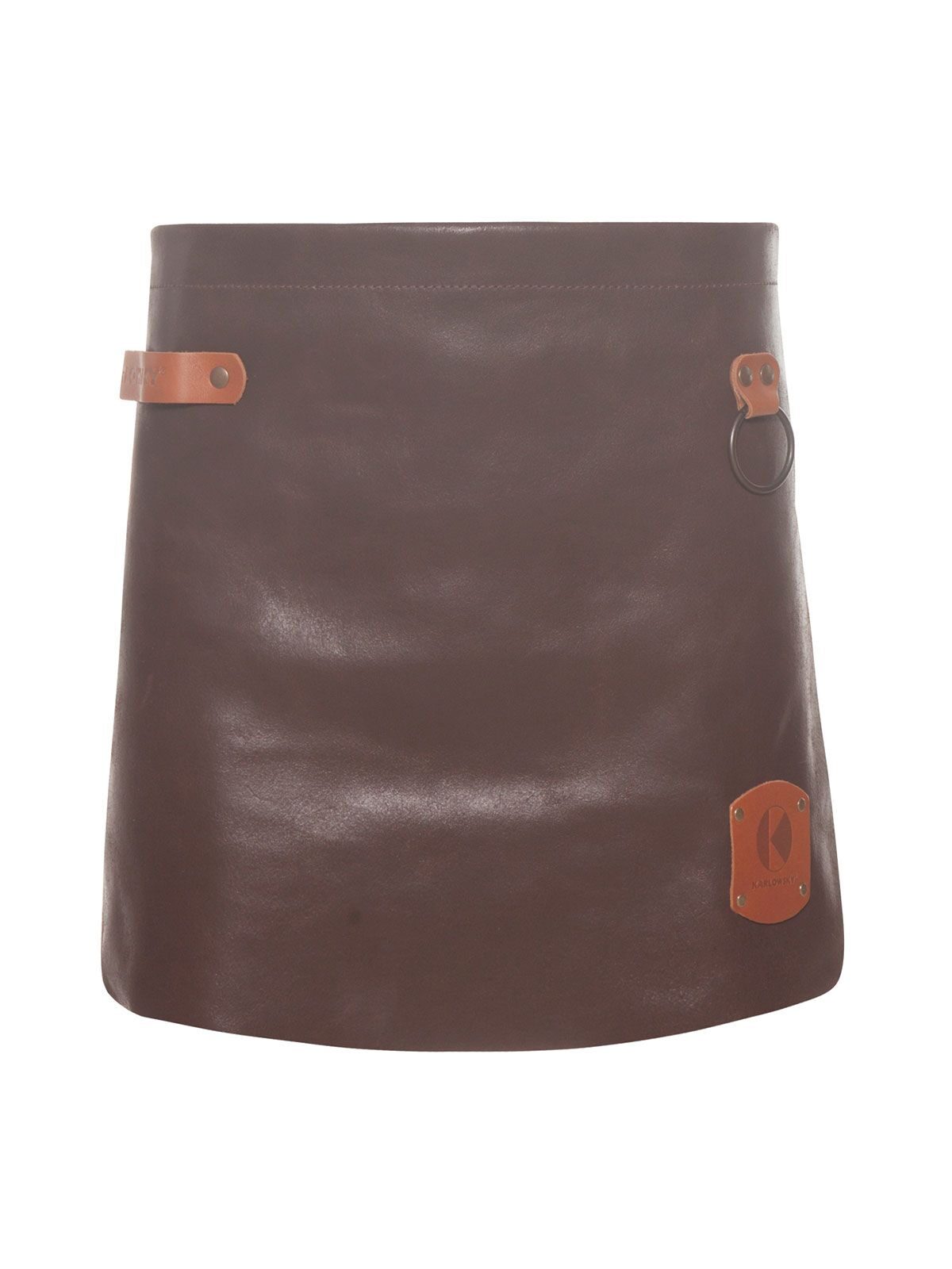 Leather Waist Apron Herren Schürze / Kasack – Karlowsky – Farbe Mocha – individuell veredelbar
