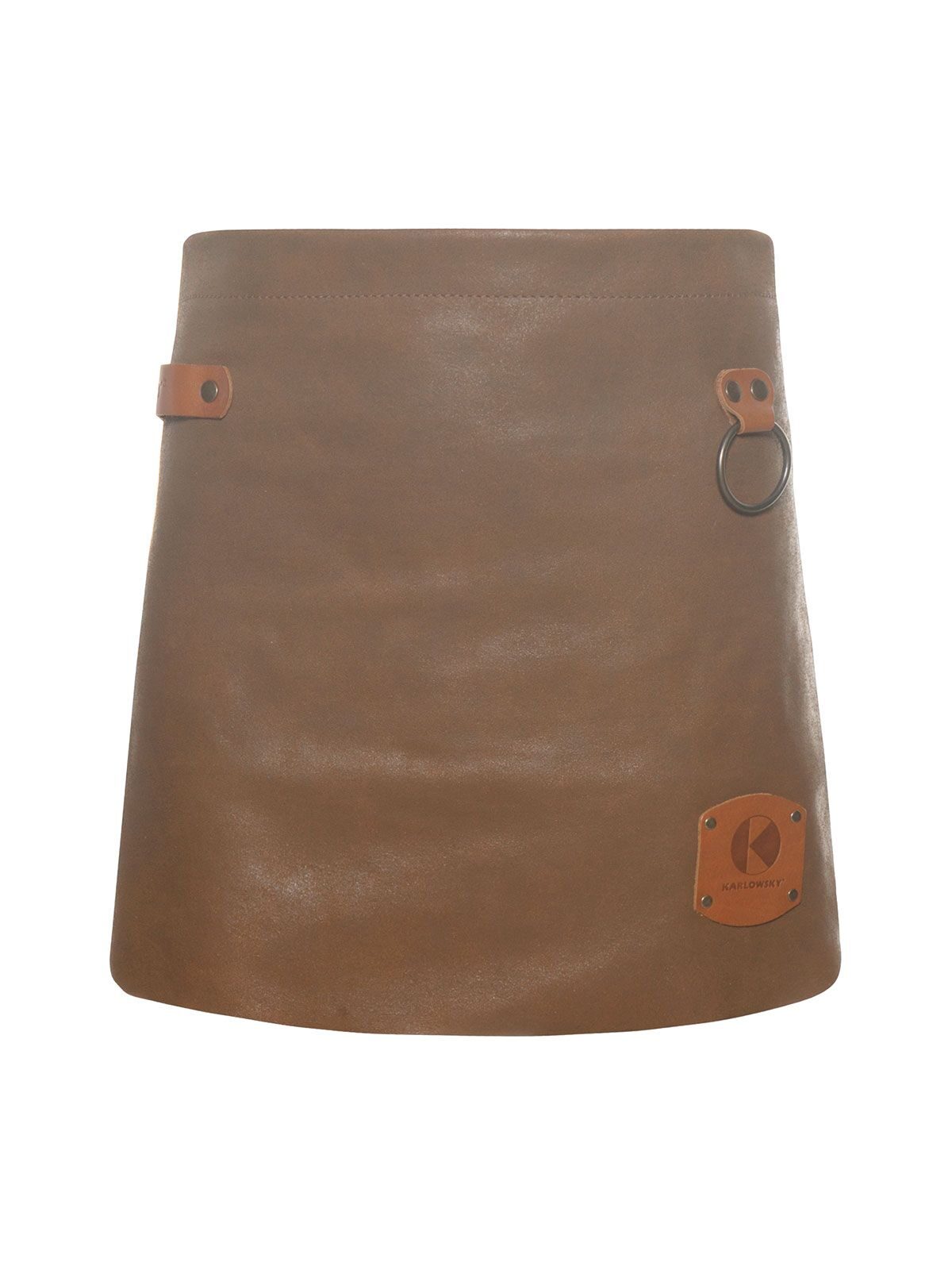 Leather Waist Apron Herren Schürze / Kasack – Karlowsky – Farbe Toffee – individuell veredelbar