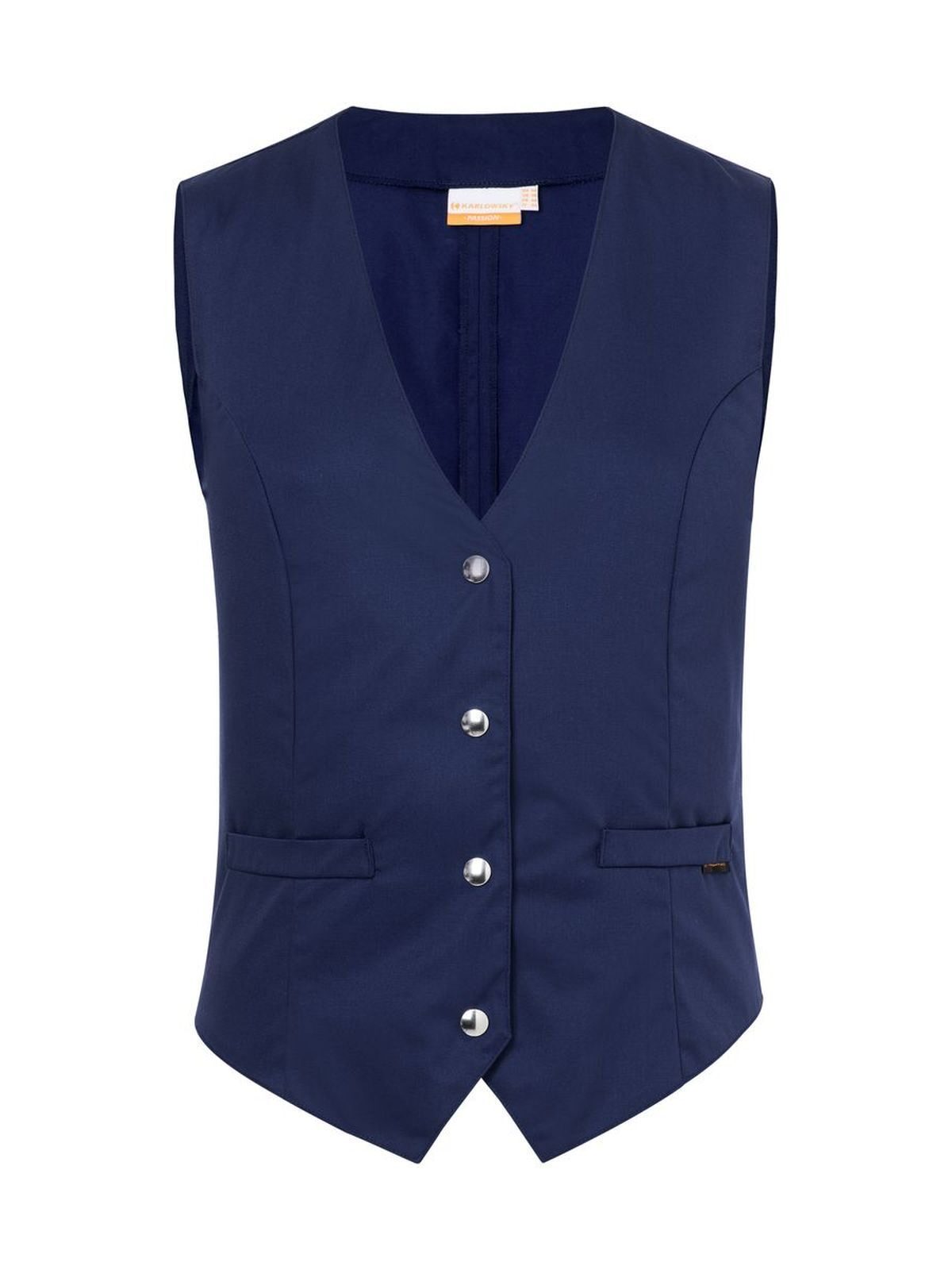 Ladies' Waistcoat Lena Damen Strick / Weste – Karlowsky – Farbe Navy – individuell veredelbar