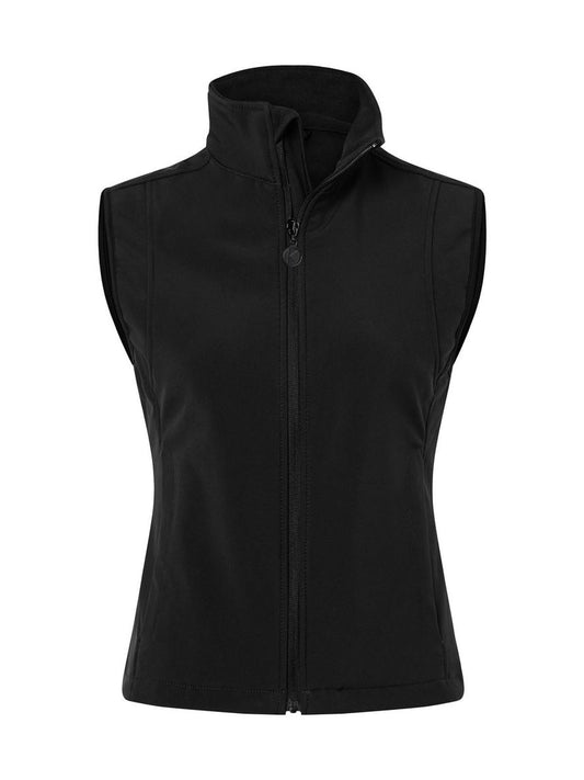 Ladies' Softshell Waistcoat Classic Damen – Karlowsky – Farbe Schwarz – individuell veredelbar