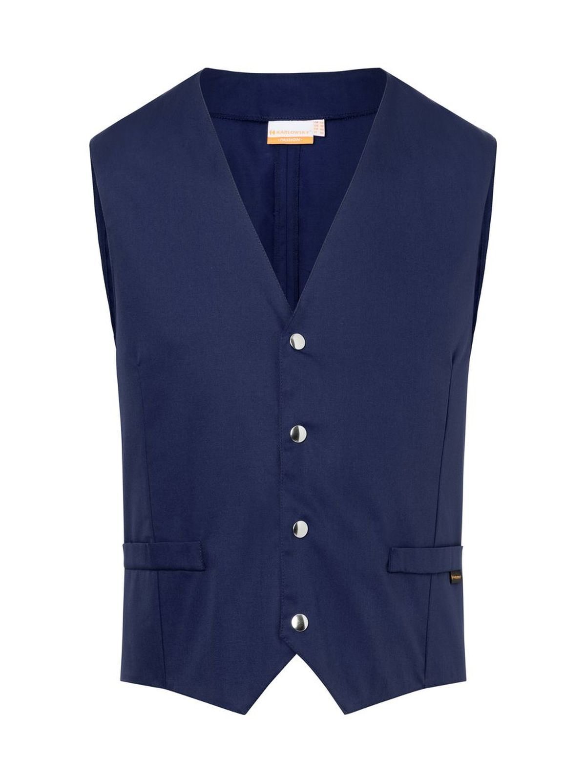 Waistcoat Kai Herren Strick / Weste – Karlowsky – Farbe Navy – individuell veredelbar