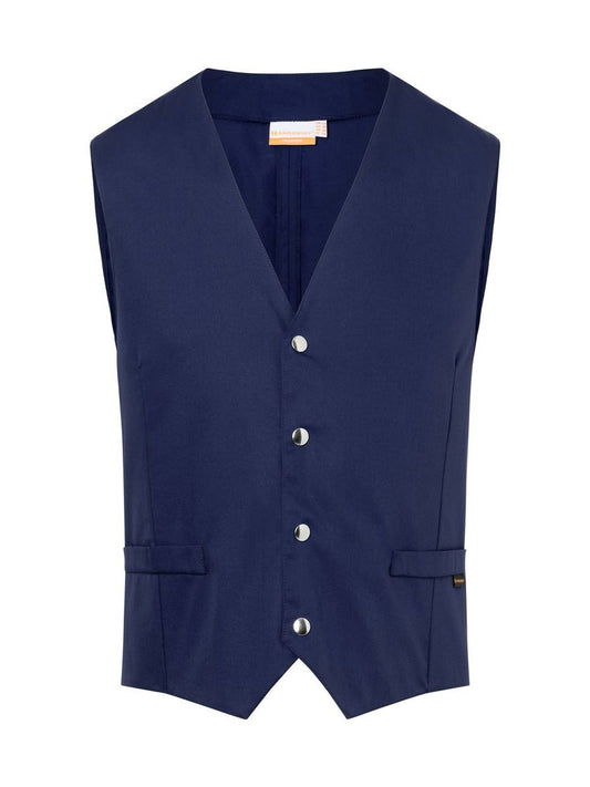 Waistcoat Kai Herren Strick / Weste – Karlowsky – Farbe Navy – individuell veredelbar