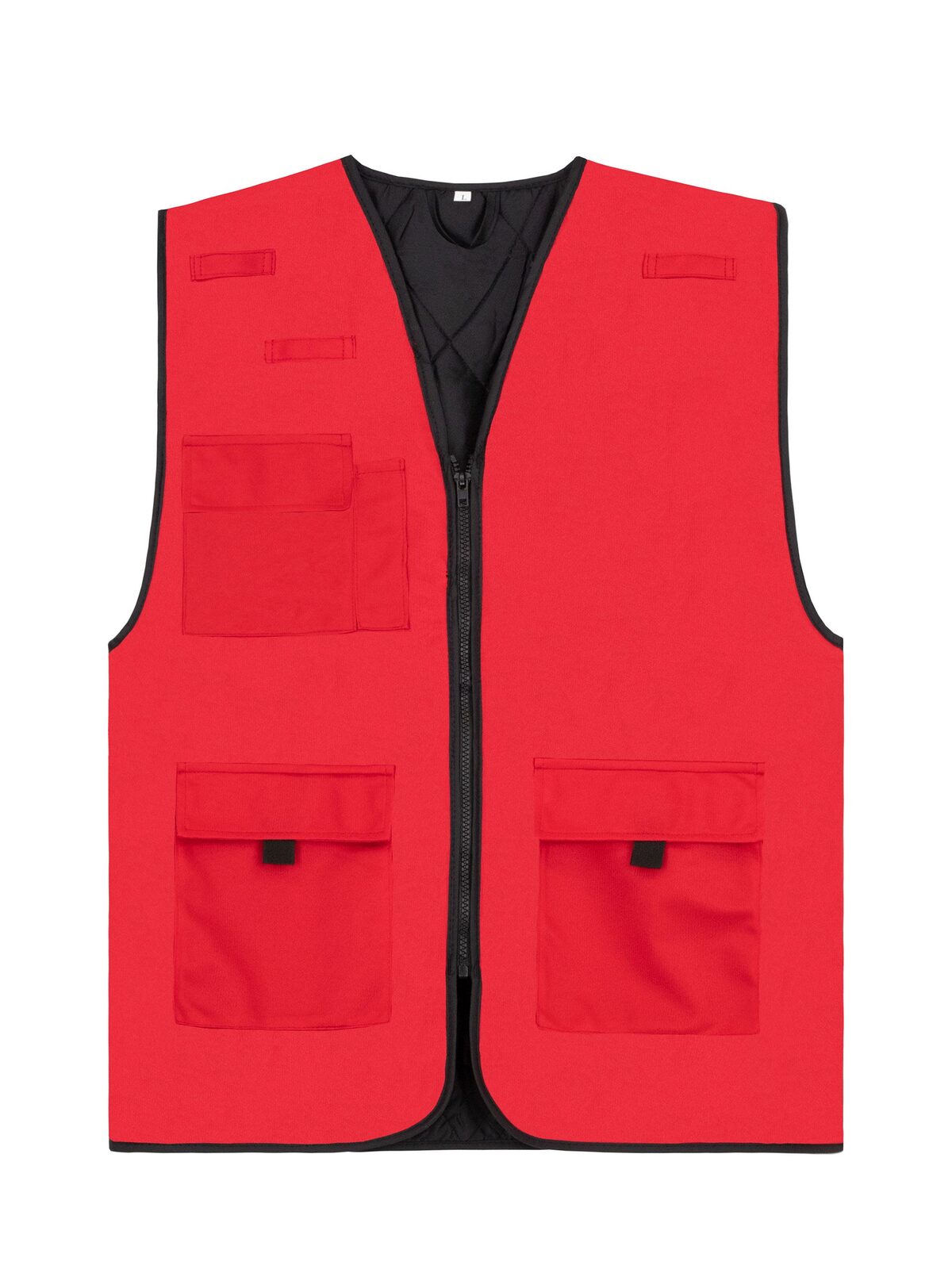 Padded Multifunctional Work Vest "Kiel" Herren Jacke – Korntex – Farbe Rot – individuell veredelbar