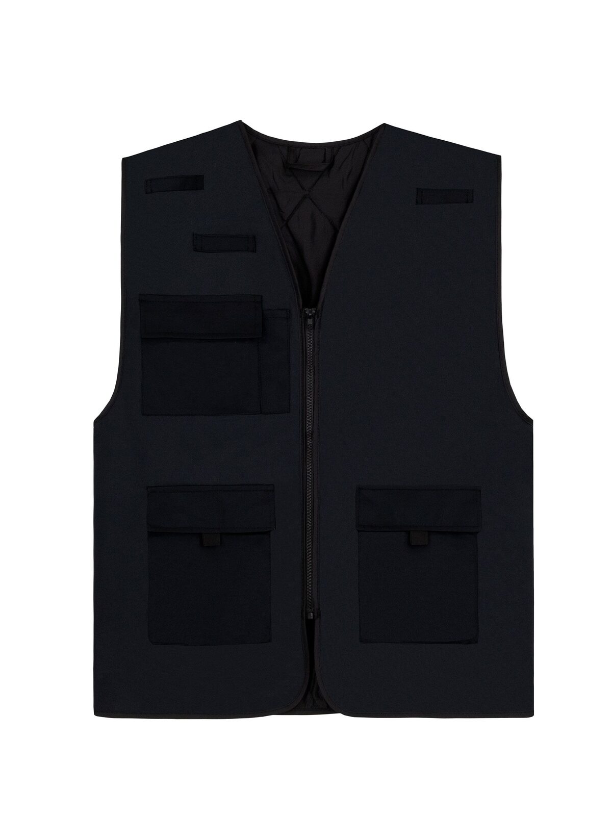 Padded Multifunctional Work Vest "Kiel" Herren Jacke – Korntex – Farbe Schwarz – individuell veredelbar